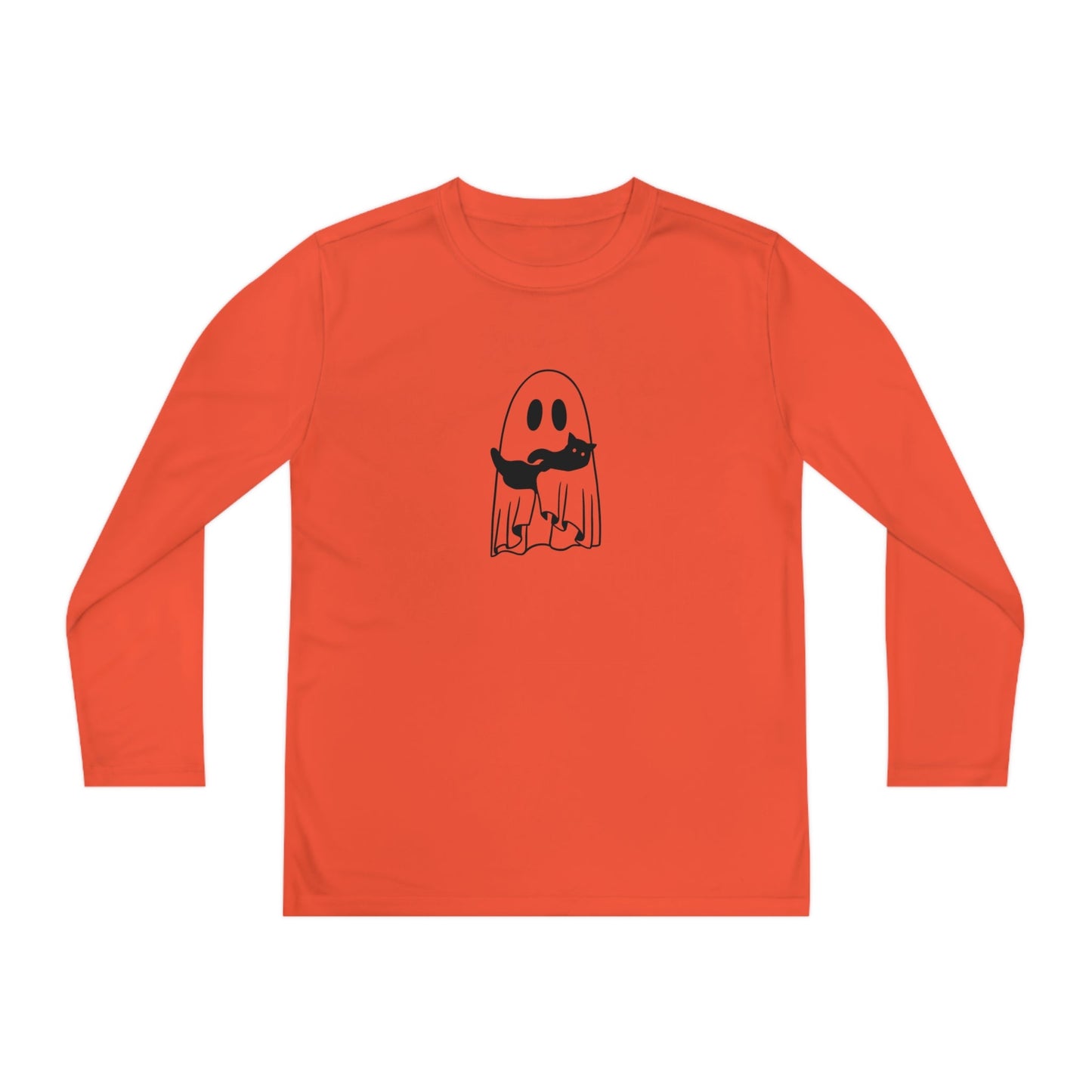 Ghost & Kitty Youth Long Sleeve Competitor Tee - Kids clothes - Epileptic Al’s Shop