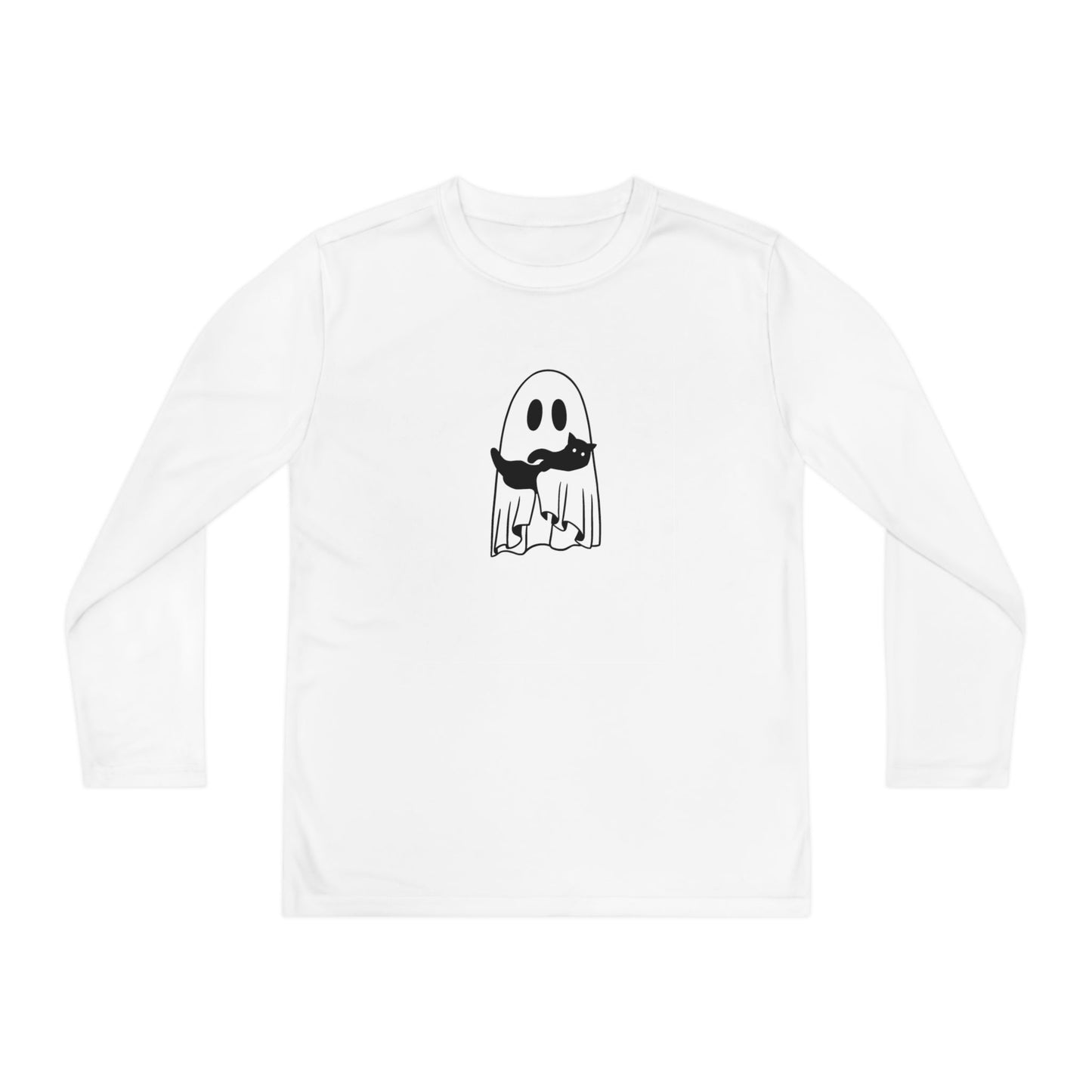 Ghost & Kitty Youth Long Sleeve Competitor Tee - Kids clothes - Epileptic Al’s Shop