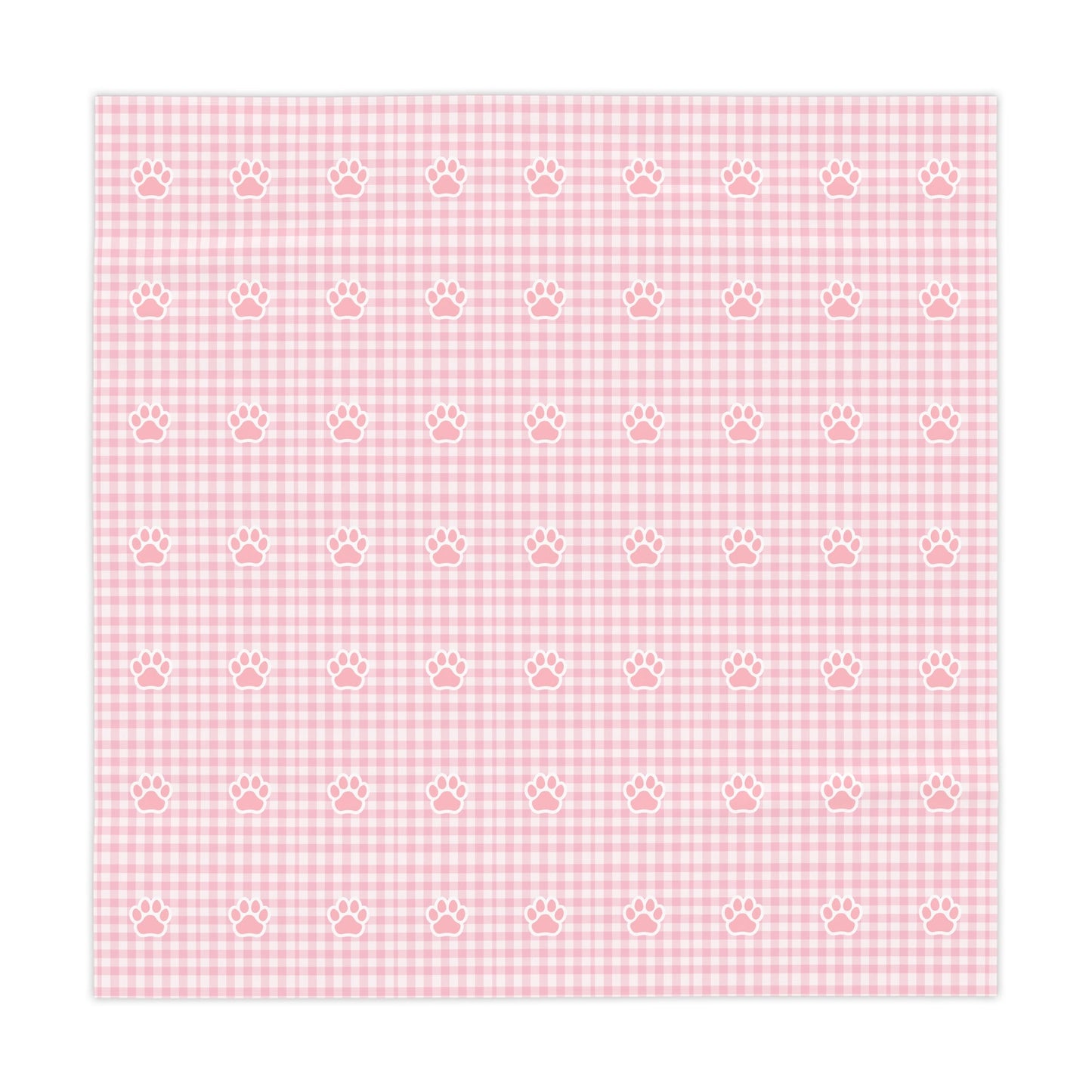 Gingham Paw Style Tablecloth - Home Decor - Epileptic Al’s Shop