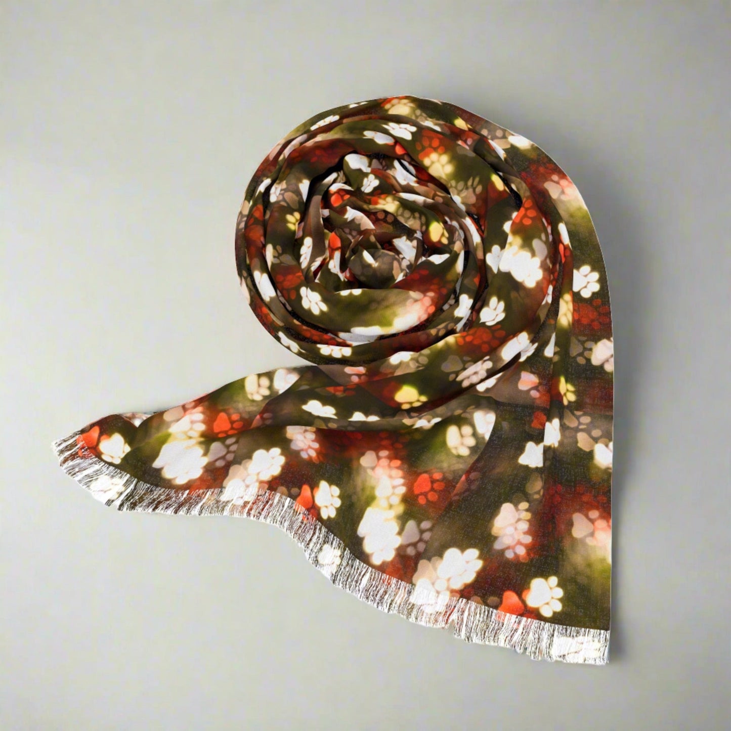 Glow Paws Light Scarf - All Over Prints - Epileptic Al’s Shop