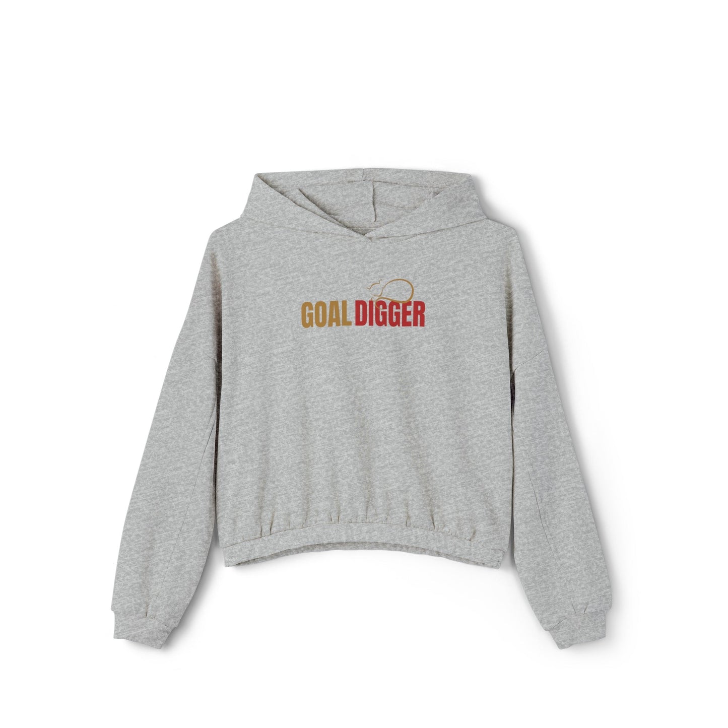 Goal Digger Women's Cinched Bottom Hoodie - Hoodie - Epileptic Al’s Shop