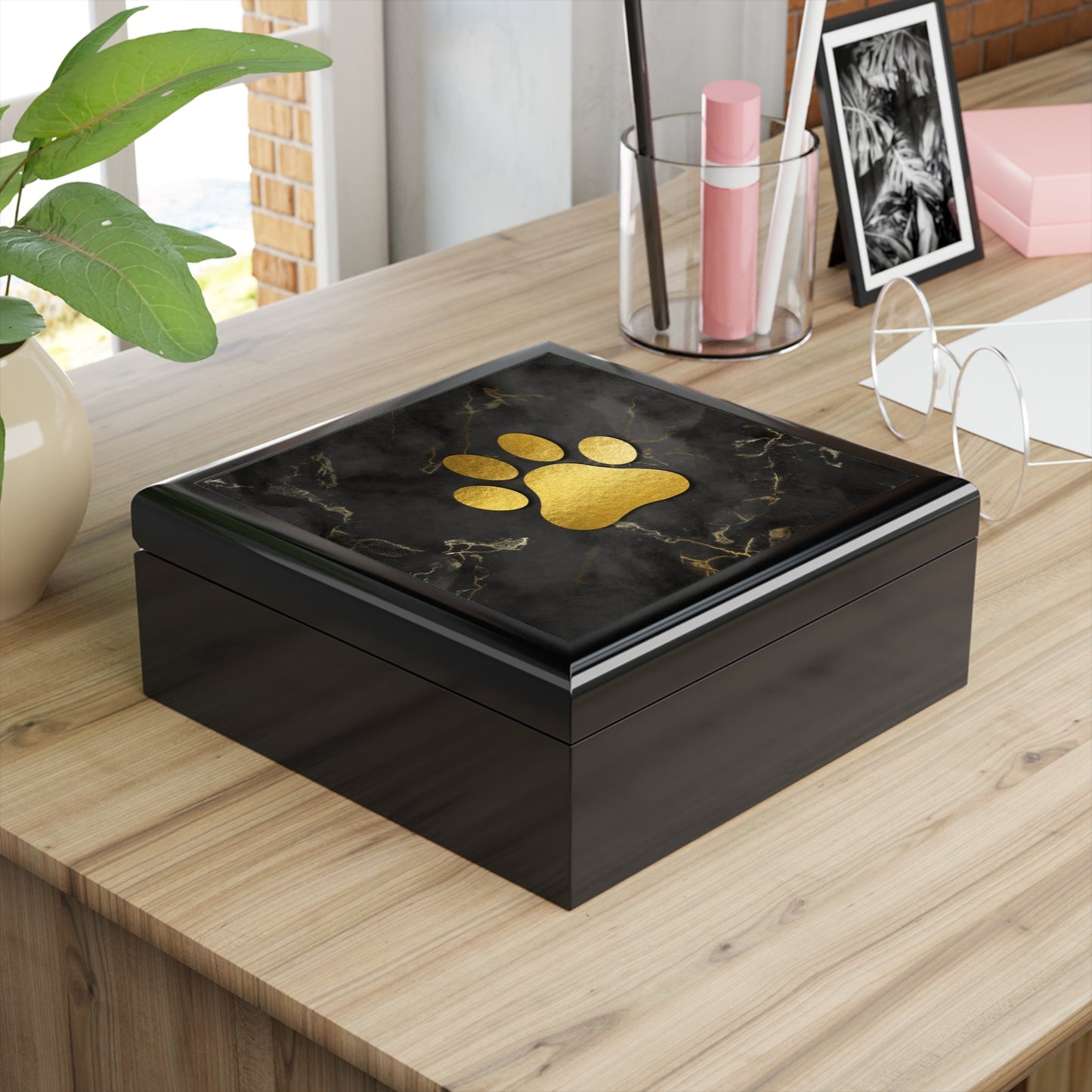 Golden Paw Jewelry Box - Home Decor - Epileptic Al’s Shop