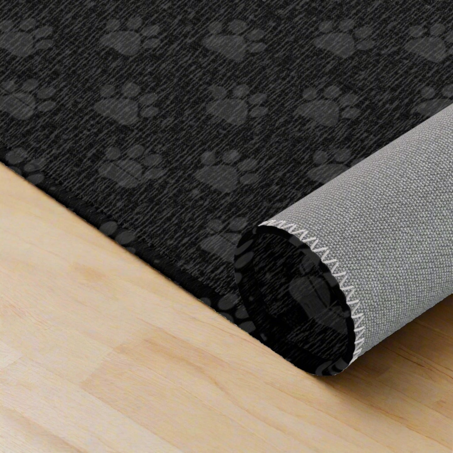 Gray Paws Area Rugs - Home Decor - Epileptic Al’s Shop