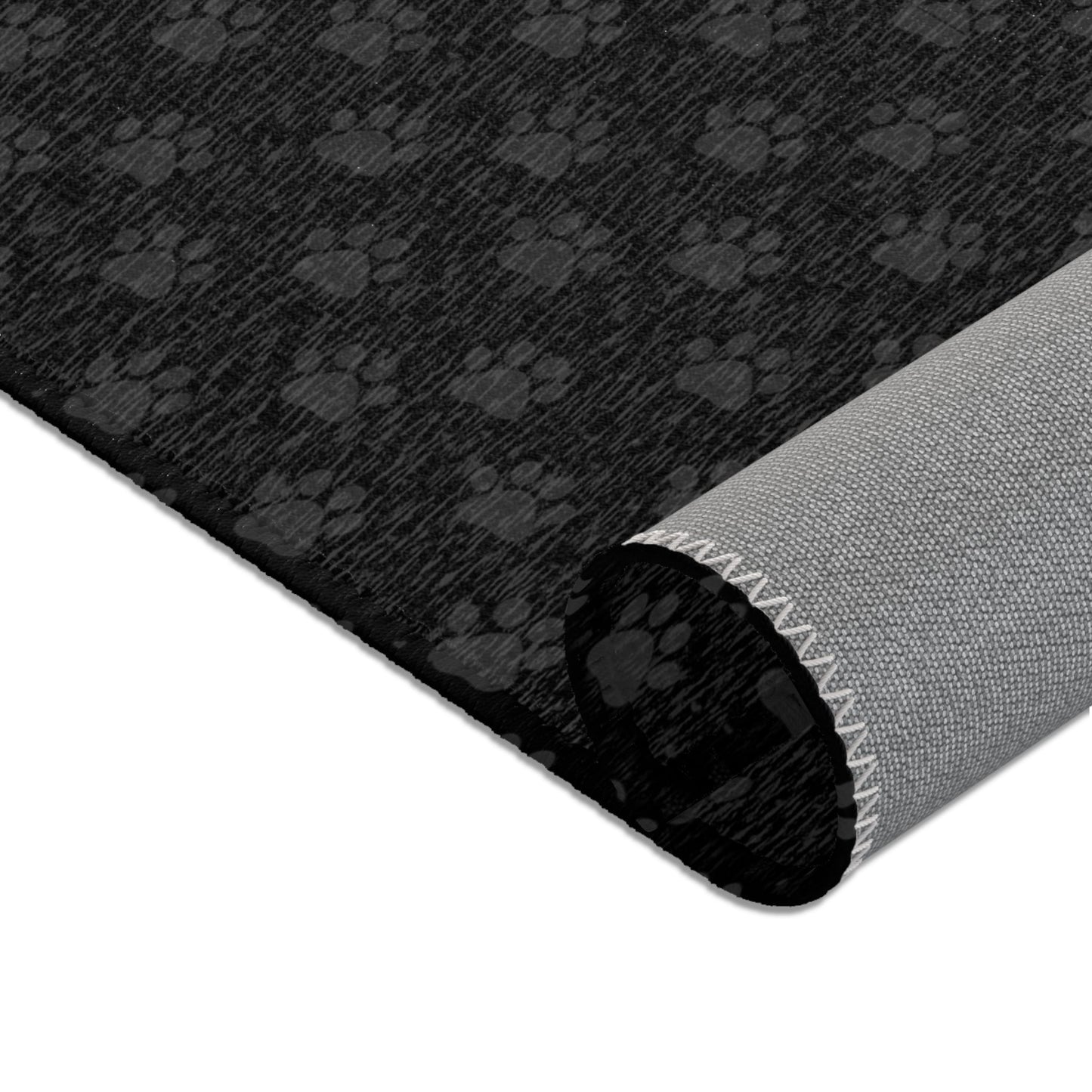 Gray Paws Area Rugs - Home Decor - Epileptic Al’s Shop