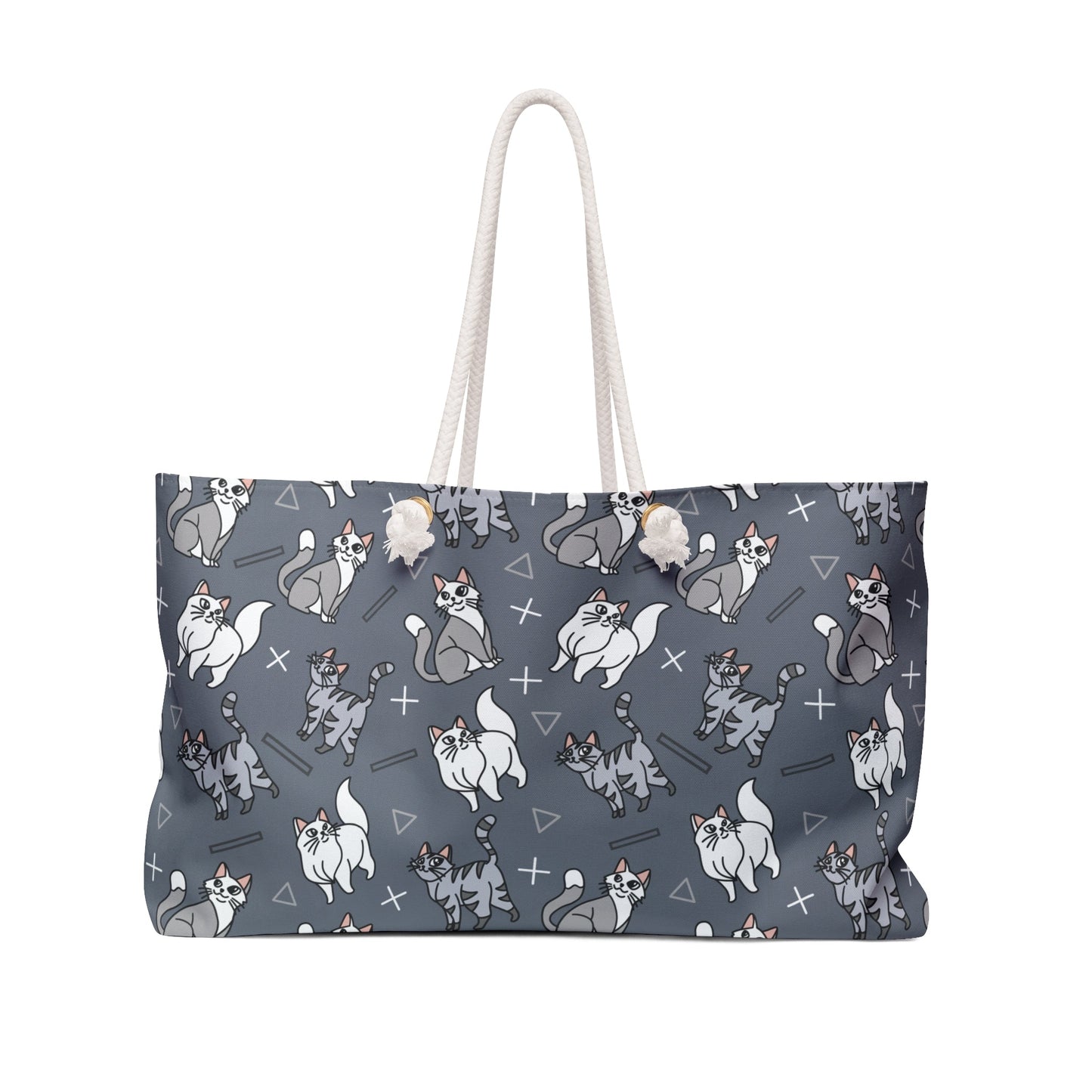 Grayful Cats Weekender Bag - Bags - Epileptic Al’s Shop