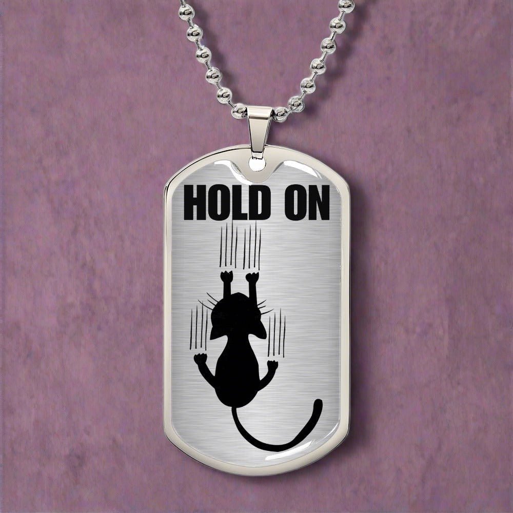 Hold On Necklace - Jewelry - Epileptic Al’s Shop