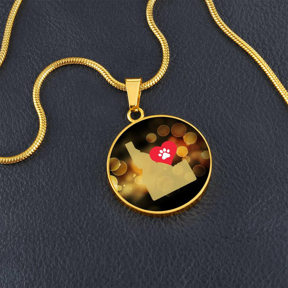 Idaho luvs Cats Necklace - Jewelry - Epileptic Al’s Shop