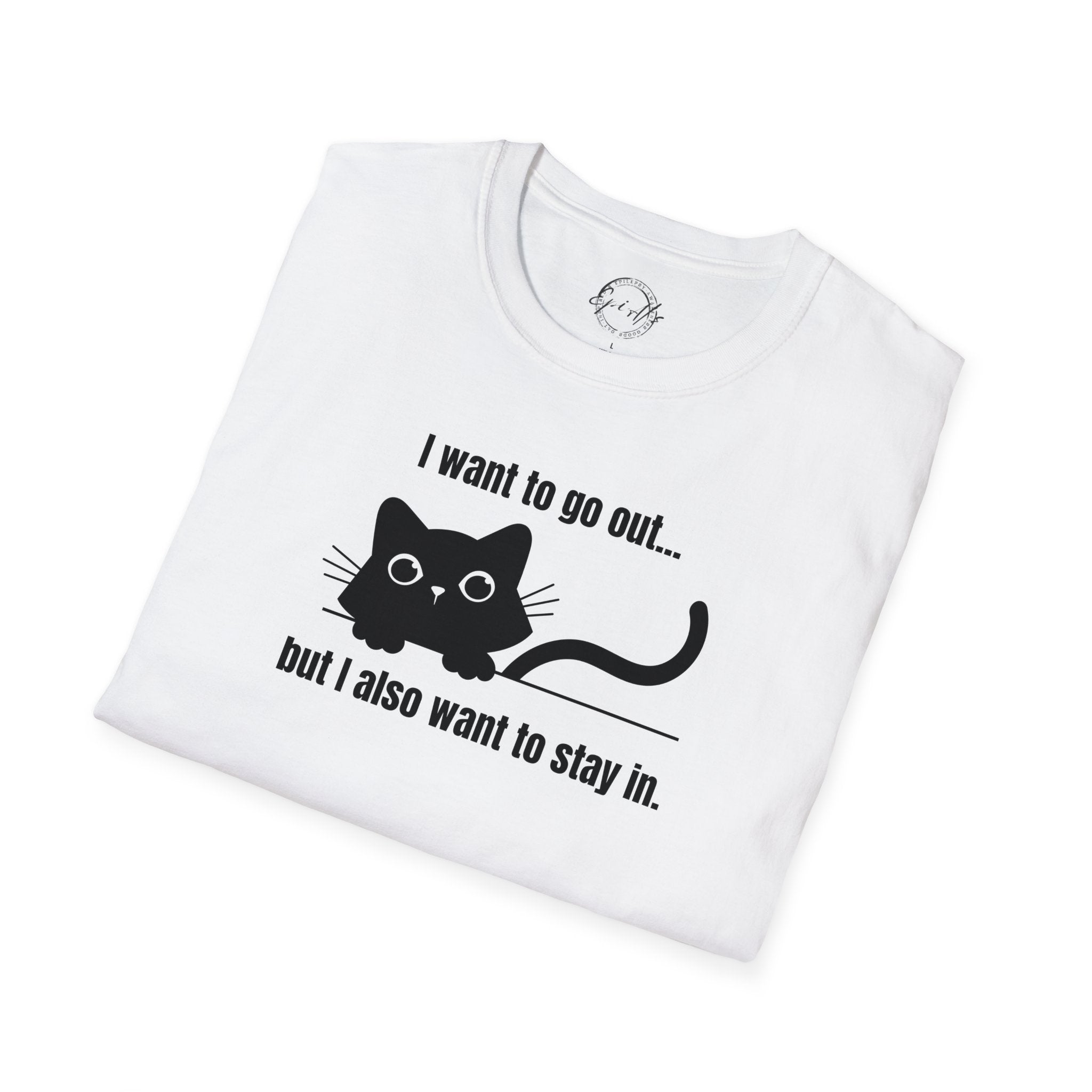 In and Out Unisex Softstyle T - Shirt - T - Shirt - Epileptic Al’s Shop