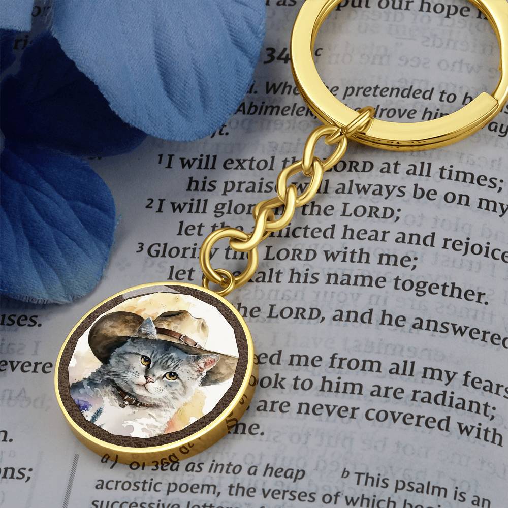 Indiana Paws Keychain - Jewelry - Epileptic Al’s Shop