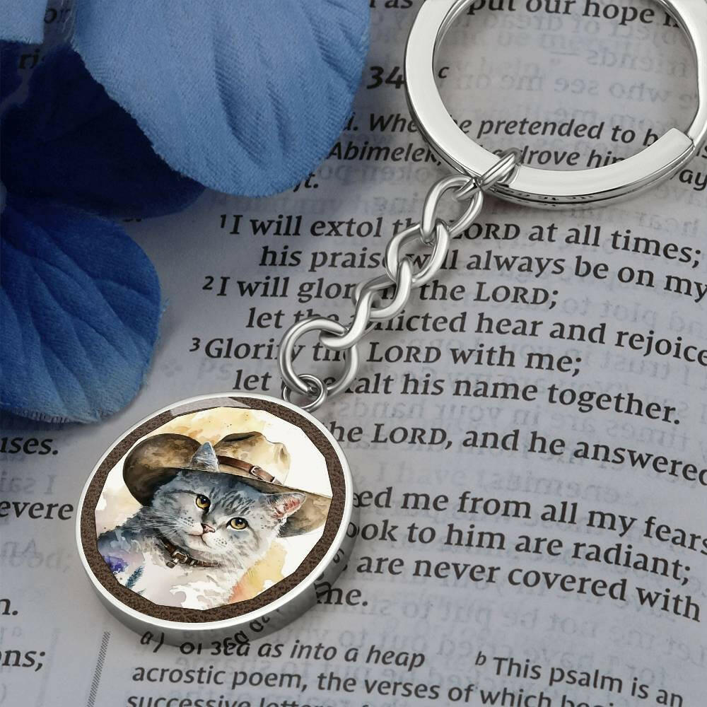 Indiana Paws Keychain - Jewelry - Epileptic Al’s Shop