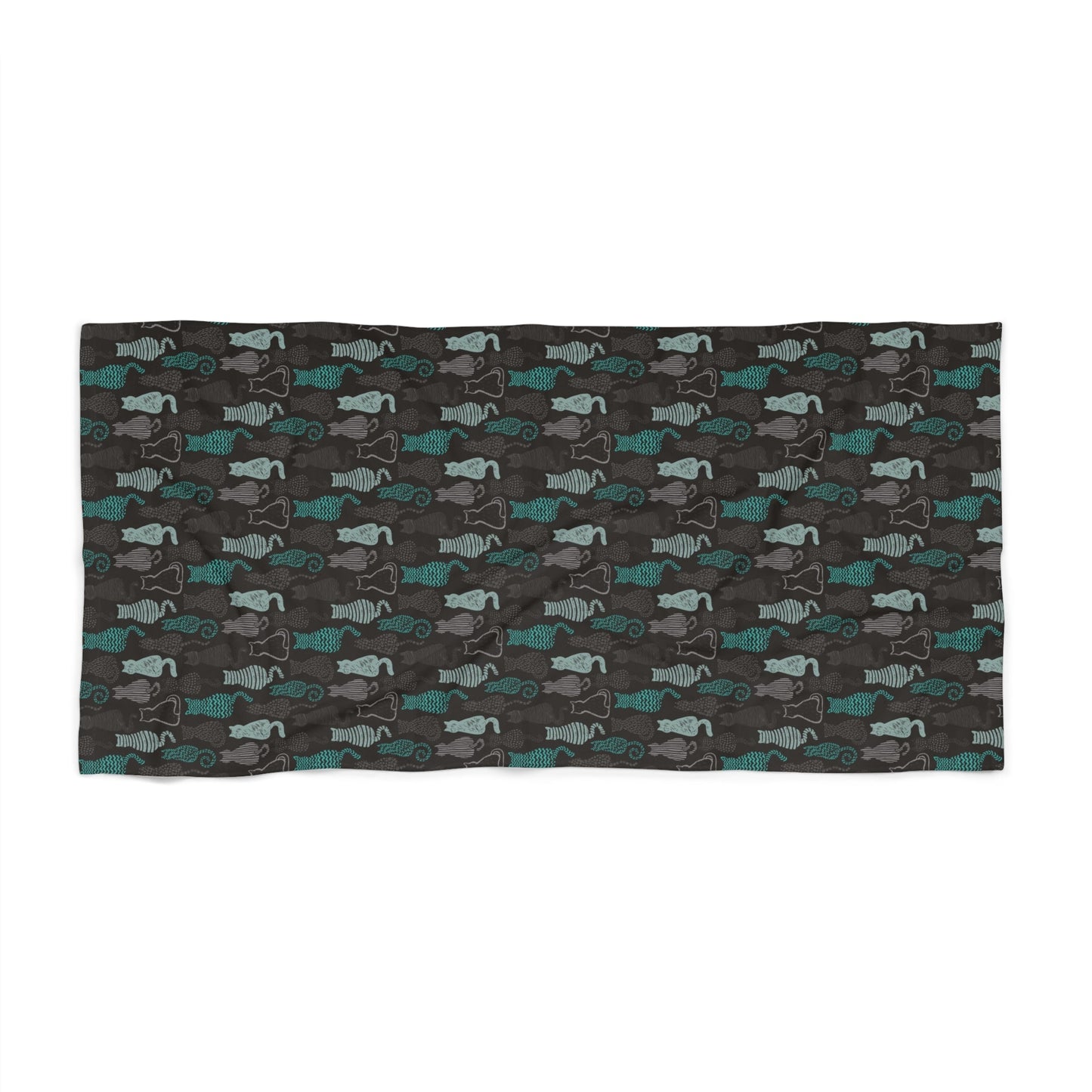 Kamo Kitty Beach Towel - Home Decor - Epileptic Al’s Shop