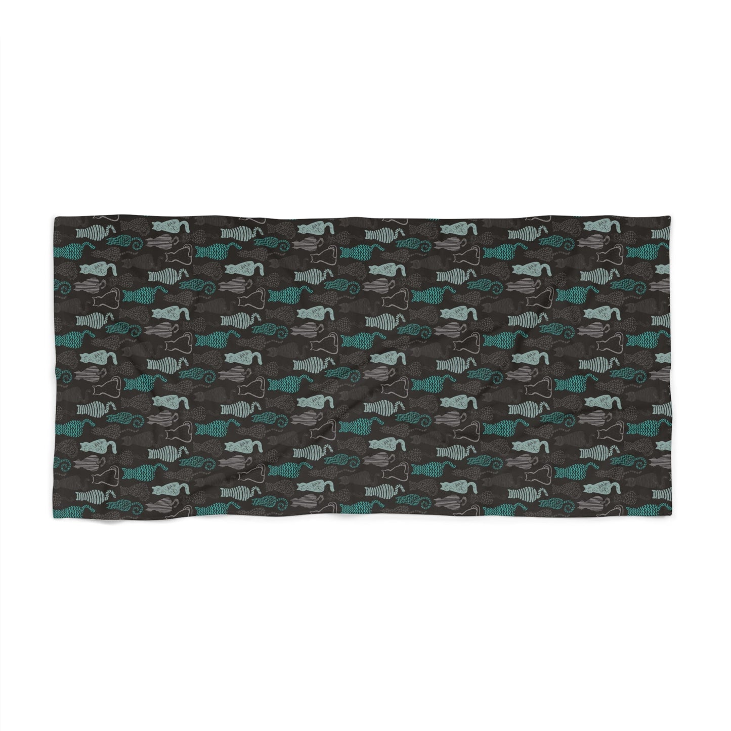 Kamo Kitty Beach Towel - Home Decor - Epileptic Al’s Shop