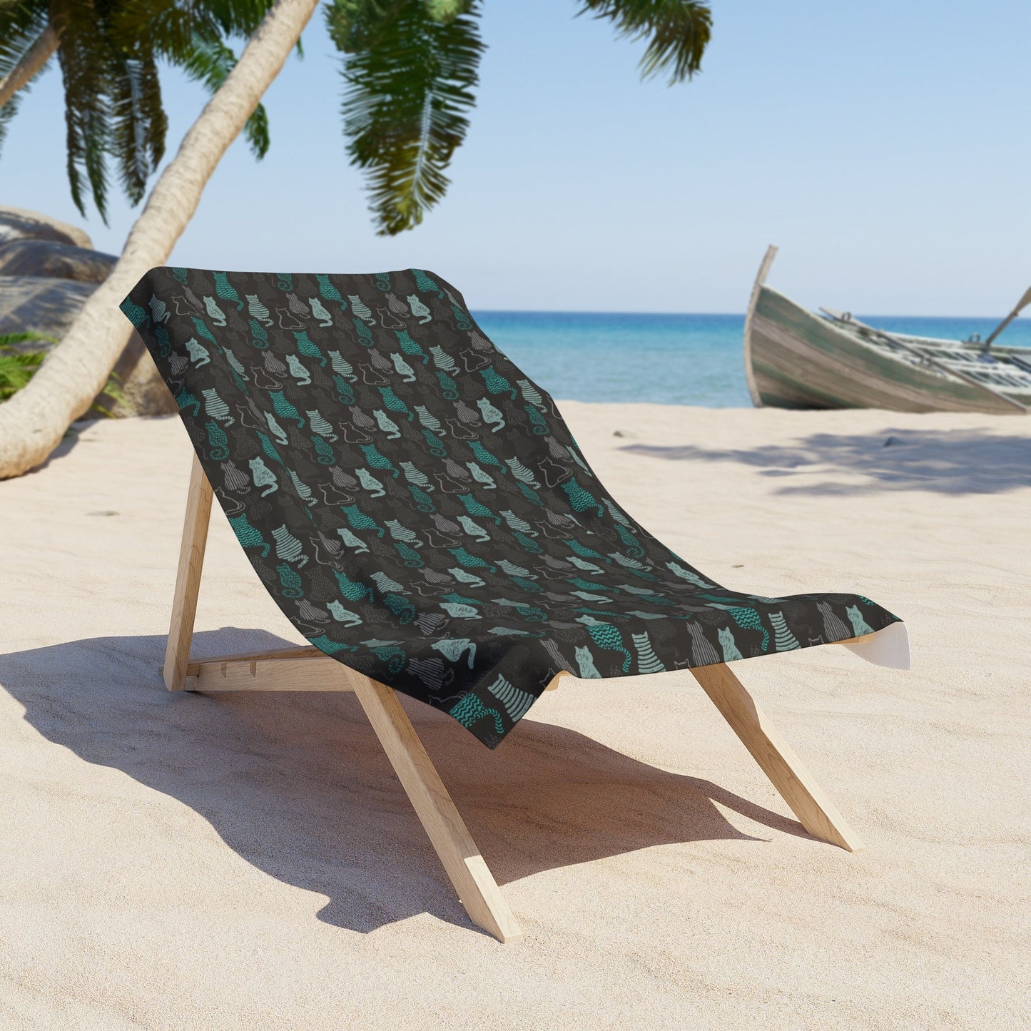 Kamo Kitty Beach Towel - Home Decor - Epileptic Al’s Shop