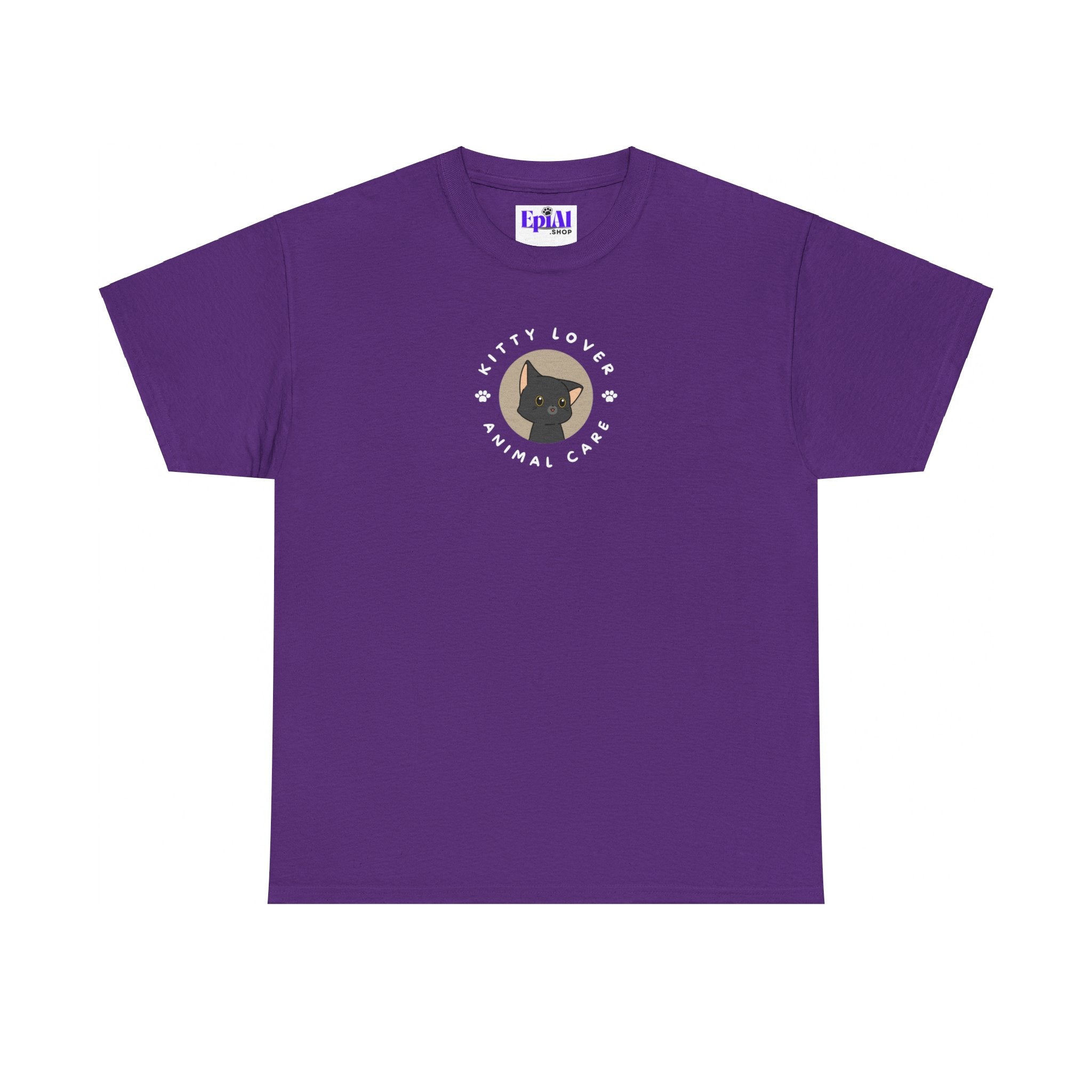 Kitty Lover Pet Care Unisex Heavy Cotton Tee - EpiAl's Shop