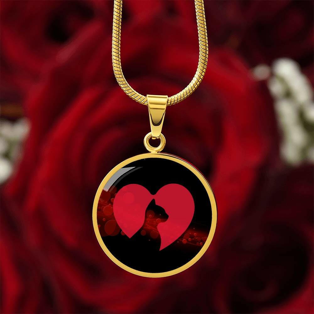 Kitty Profile Necklace - Jewelry - Epileptic Al’s Shop