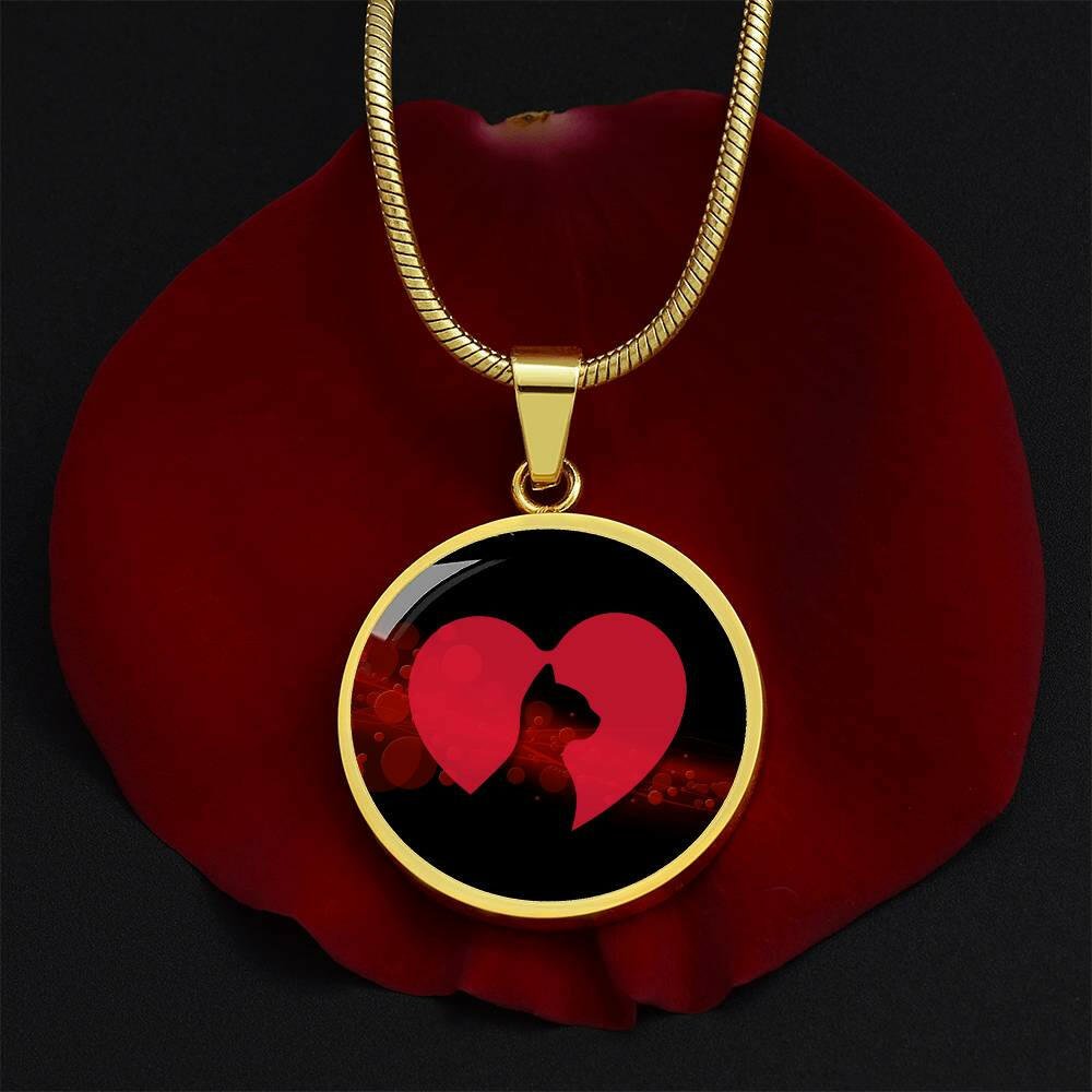 Kitty Profile Necklace - Jewelry - Epileptic Al’s Shop