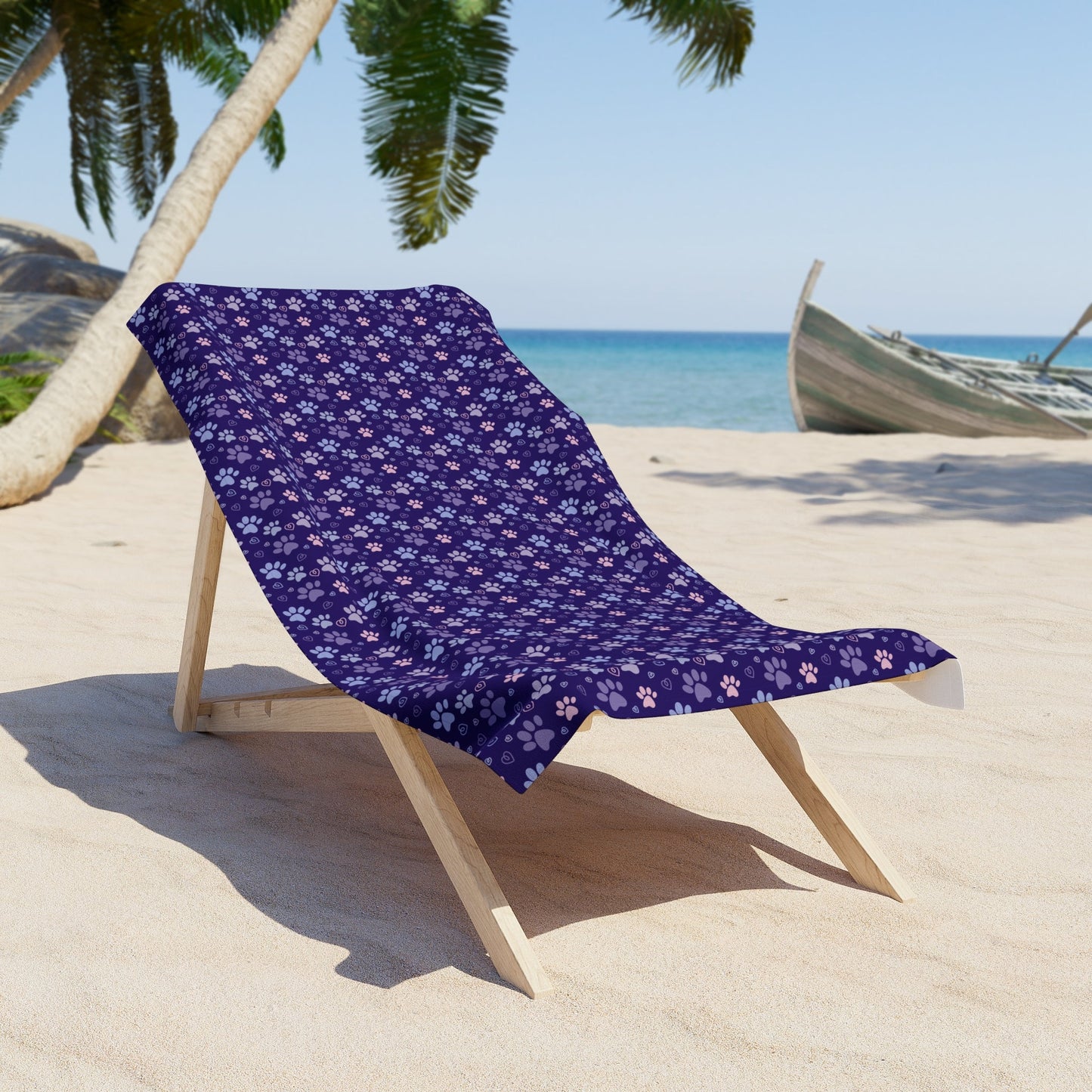 Kitty Tracks Beach Towel - Home Decor - Epileptic Al’s Shop