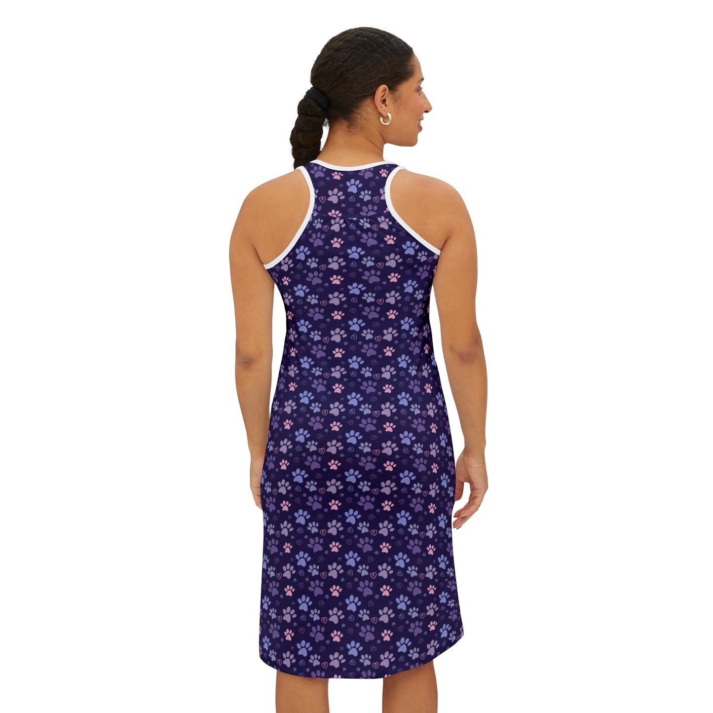 Kitty Tracks Women's Racerback Dress - Tank Top - Epileptic Al’s Shop
