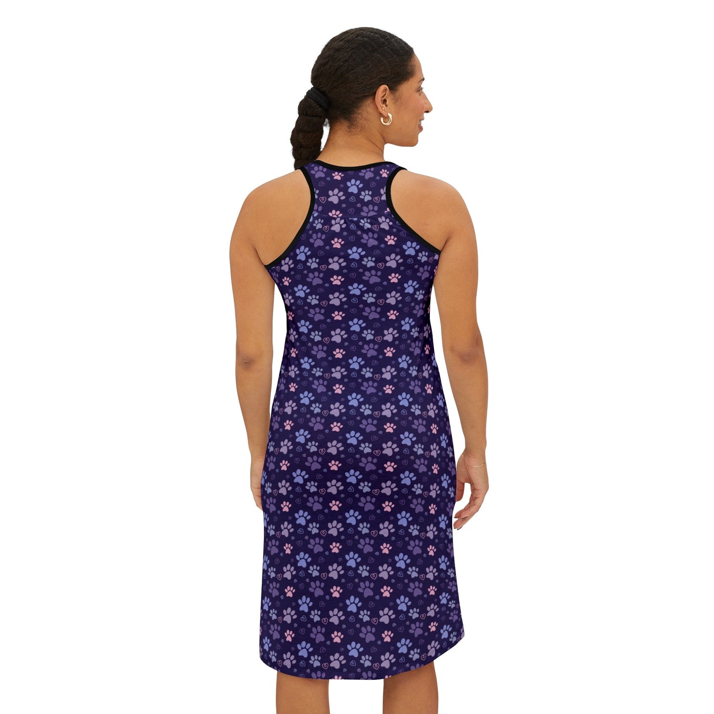 Kitty Tracks Women's Racerback Dress - Tank Top - Epileptic Al’s Shop