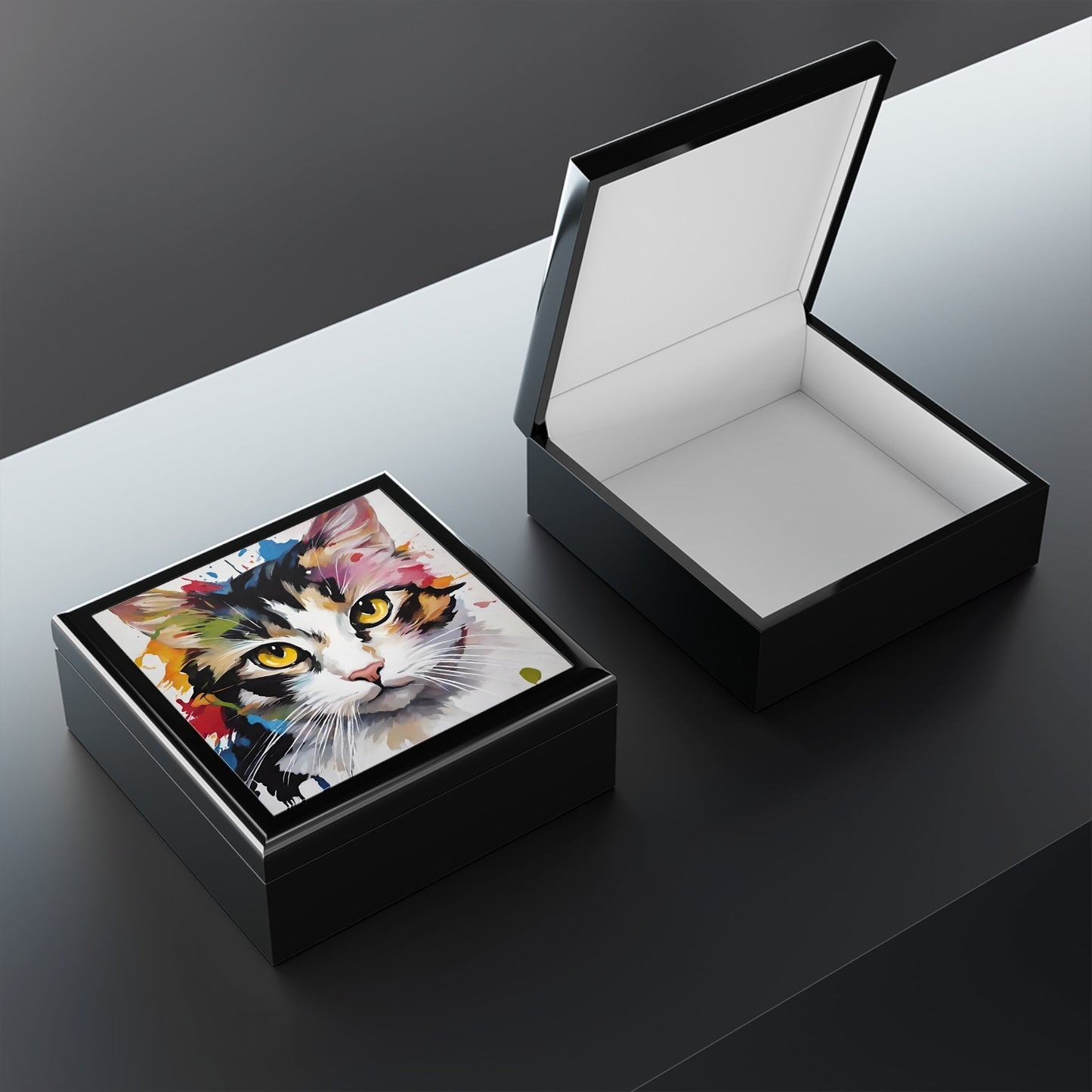 Kolorful Kitty Jewelry Box - Home Decor - Epileptic Al’s Shop