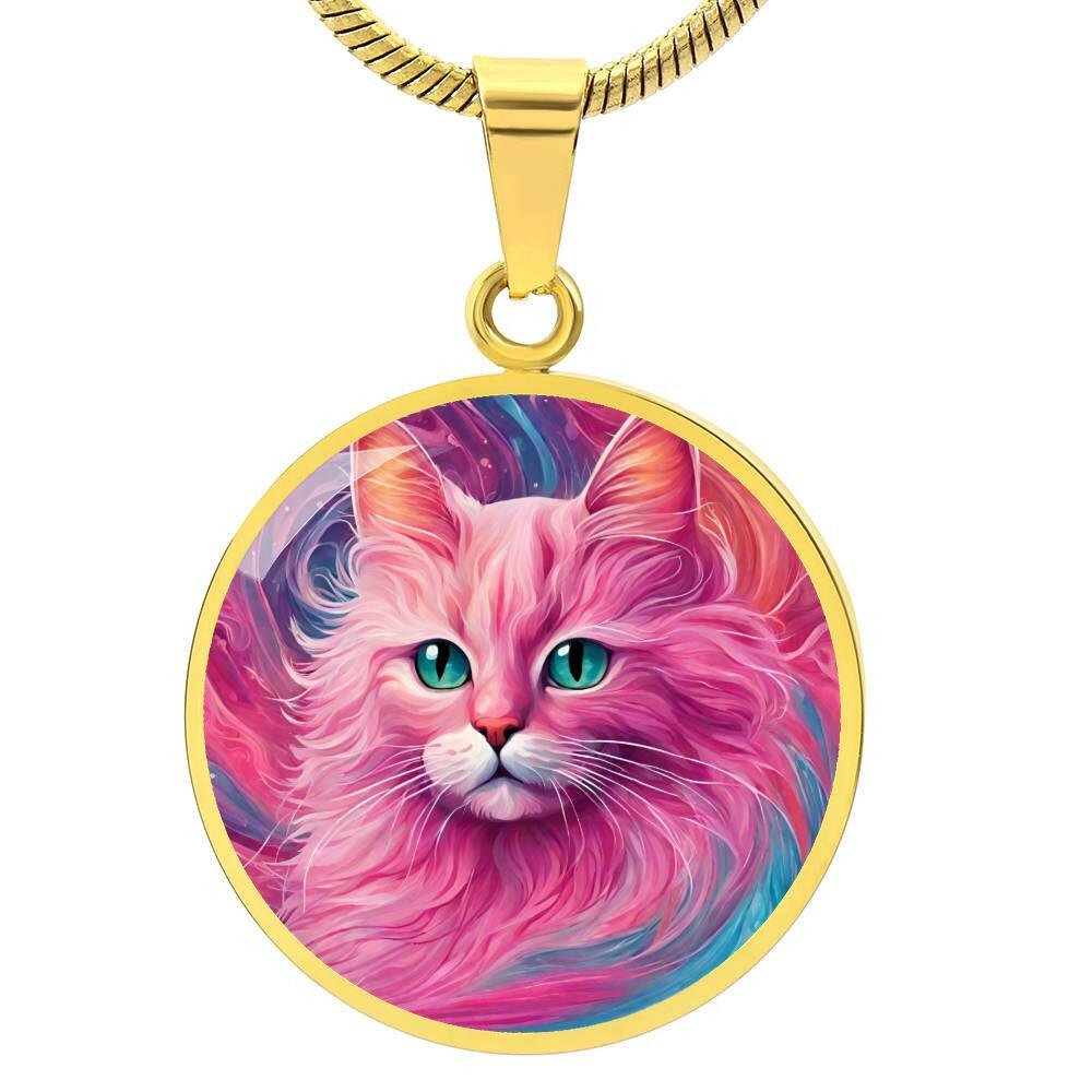 Kotton Kandy Kitty Necklace - Jewelry - Epileptic Al’s Shop