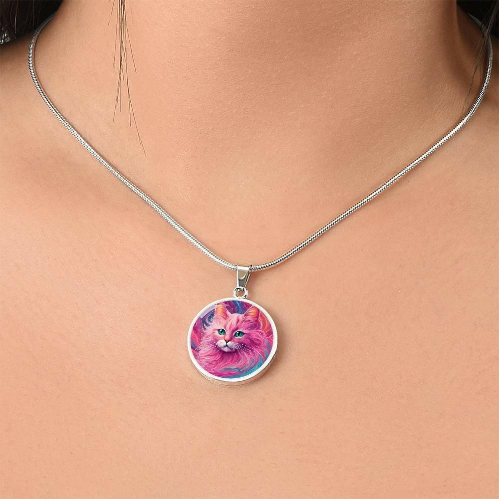 Kotton Kandy Kitty Necklace - Jewelry - Epileptic Al’s Shop