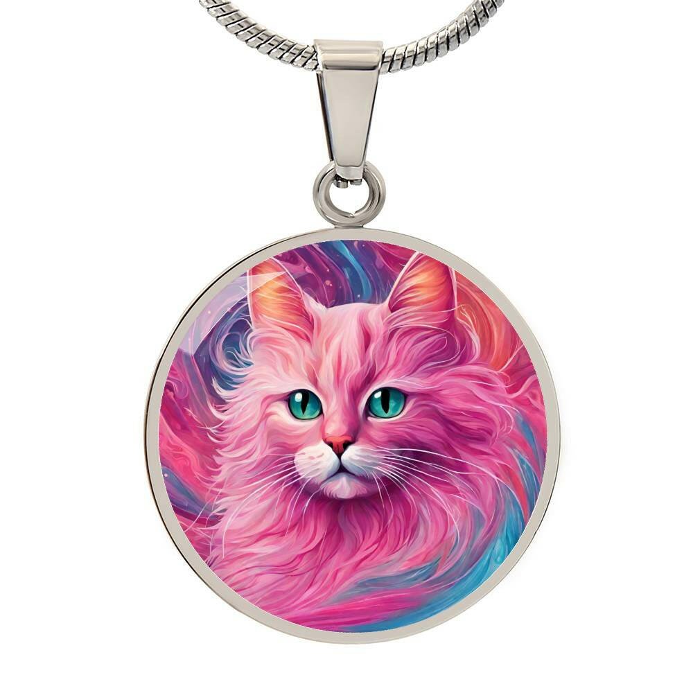 Kotton Kandy Kitty Necklace - Jewelry - Epileptic Al’s Shop