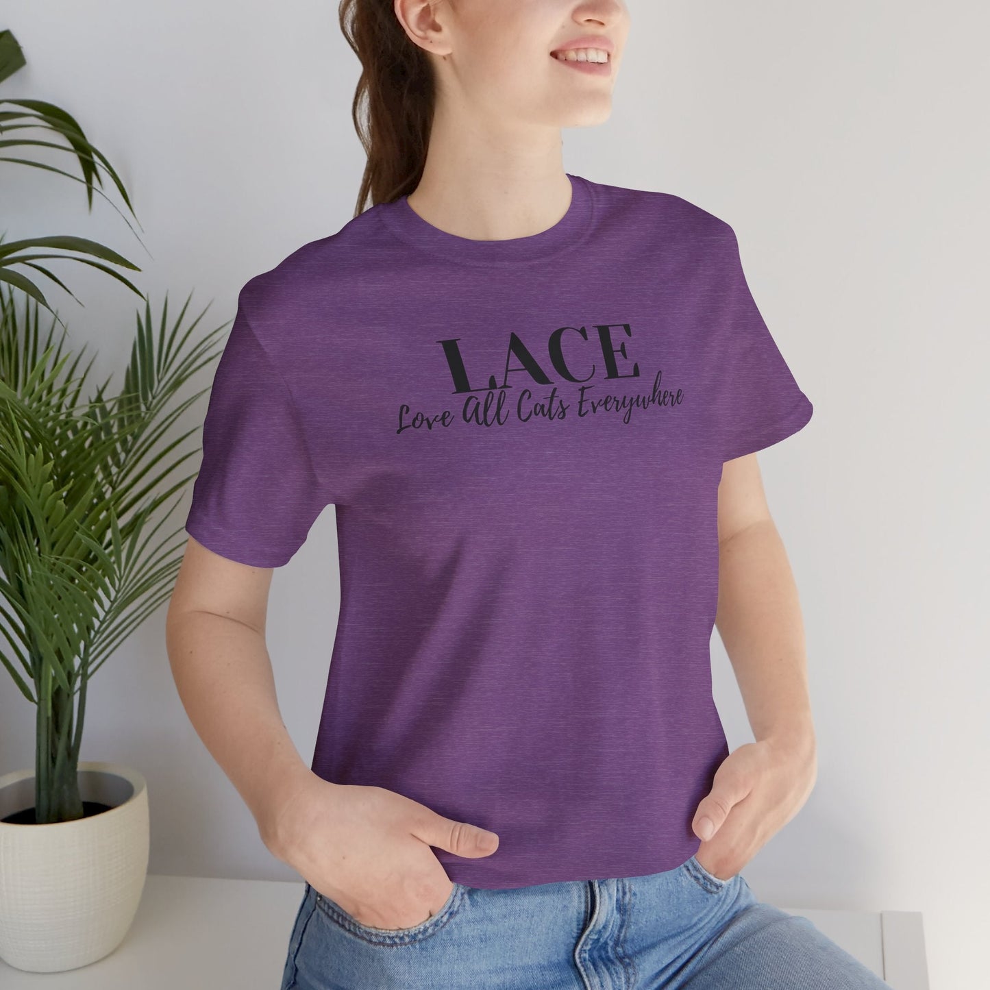 LACE Unisex Jersey Short Sleeve Tee - T - Shirt - Epileptic Al’s Shop