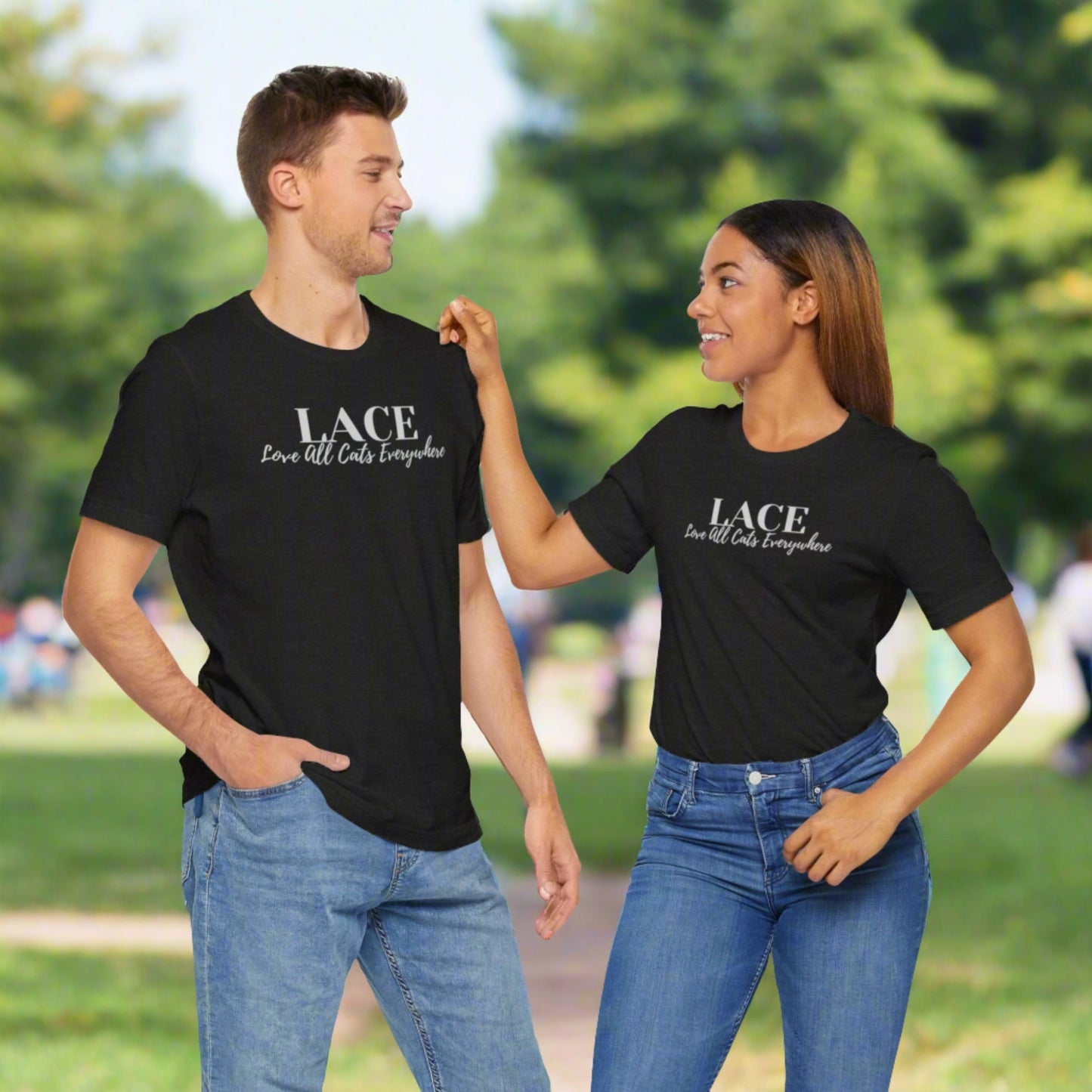 LACE Unisex Jersey Short Sleeve Tee - T - Shirt - Epileptic Al’s Shop
