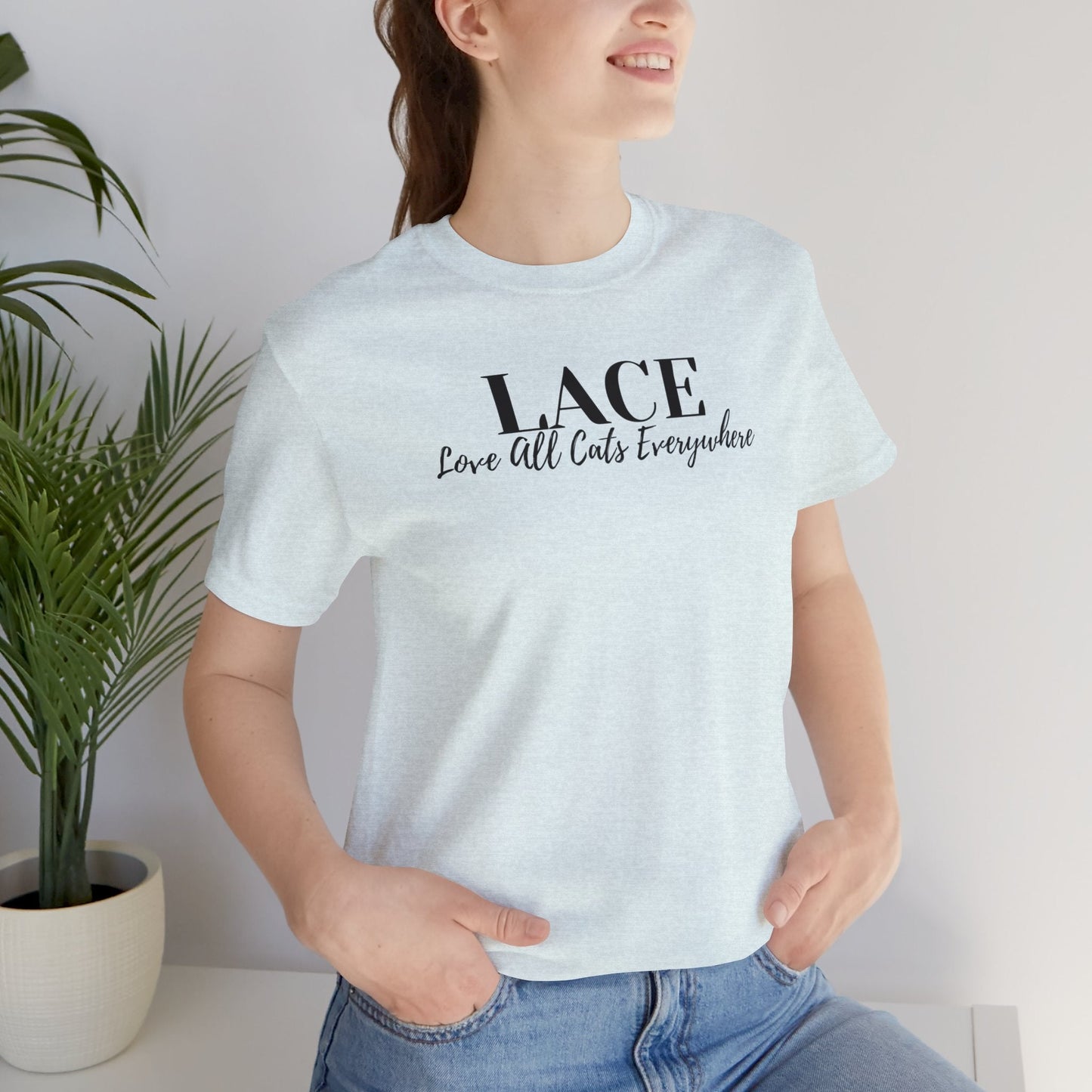 LACE Unisex Jersey Short Sleeve Tee - T - Shirt - Epileptic Al’s Shop