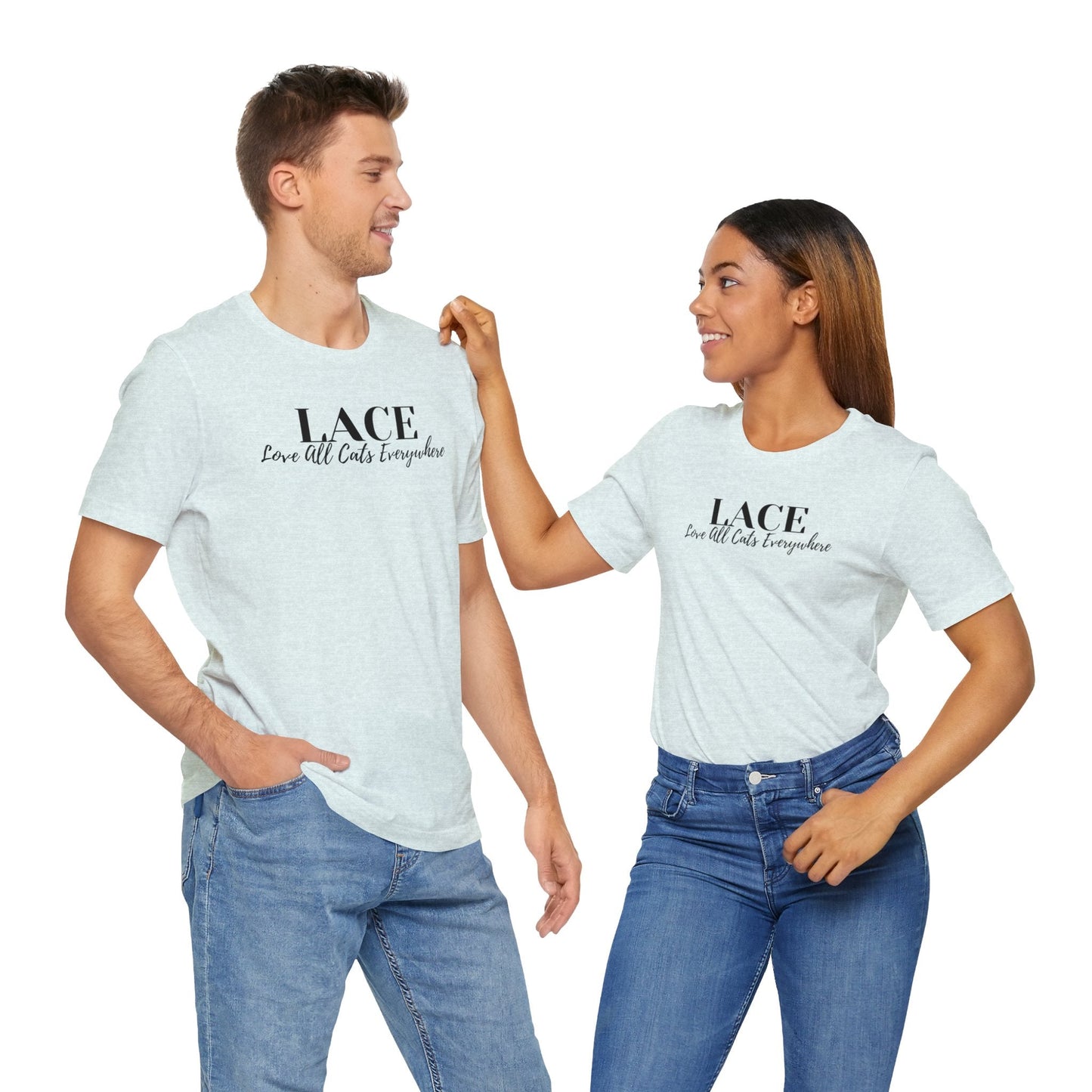 LACE Unisex Jersey Short Sleeve Tee - T - Shirt - Epileptic Al’s Shop