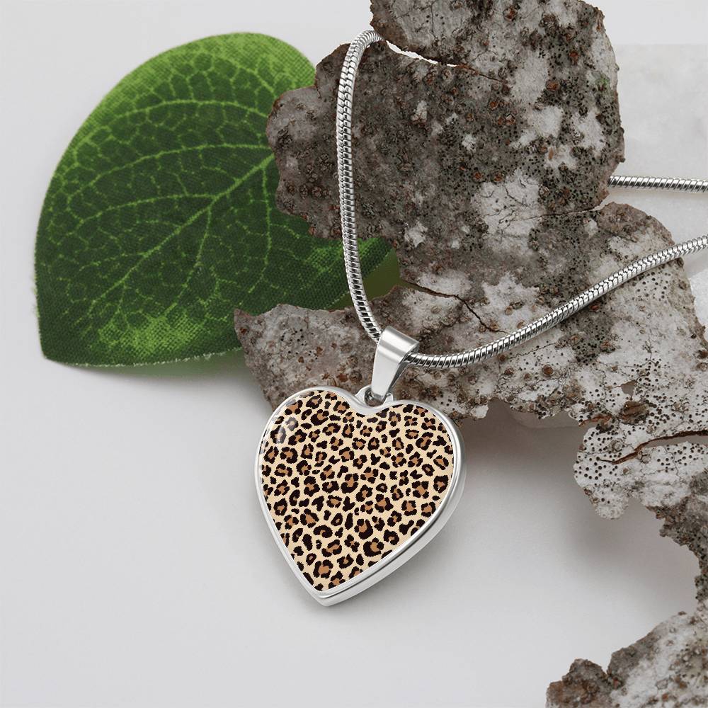 Leopard Heart Necklace - EpiAl's Shop
