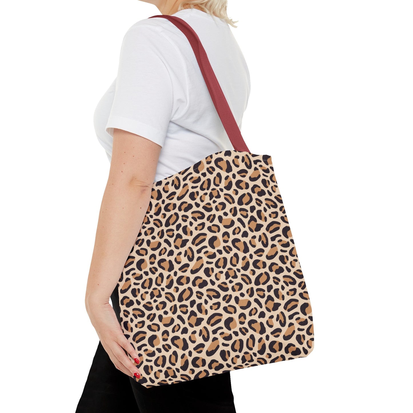 Leopard Print Tote Bag - Bags - Epileptic Al’s Shop