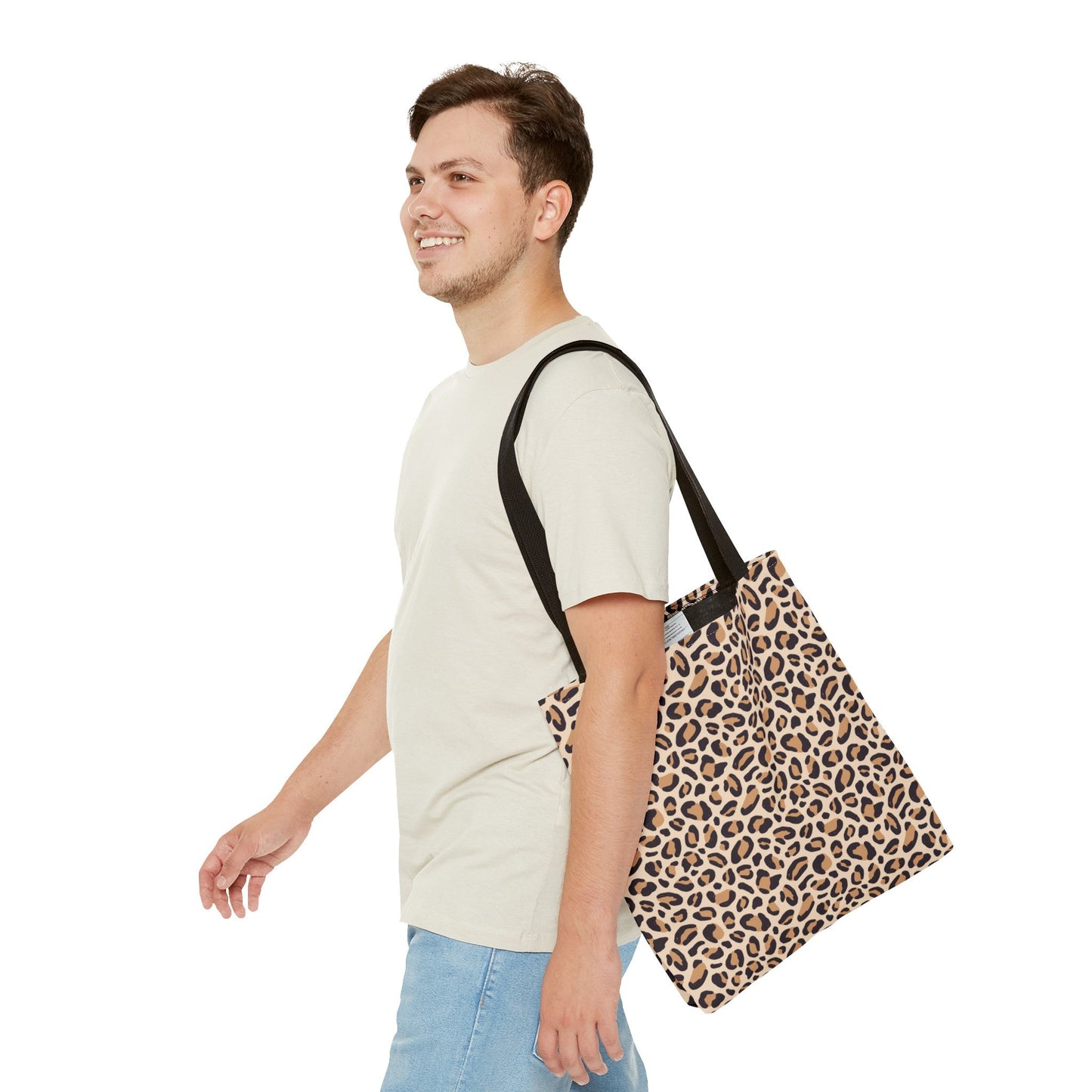 Leopard Print Tote Bag - Bags - Epileptic Al’s Shop
