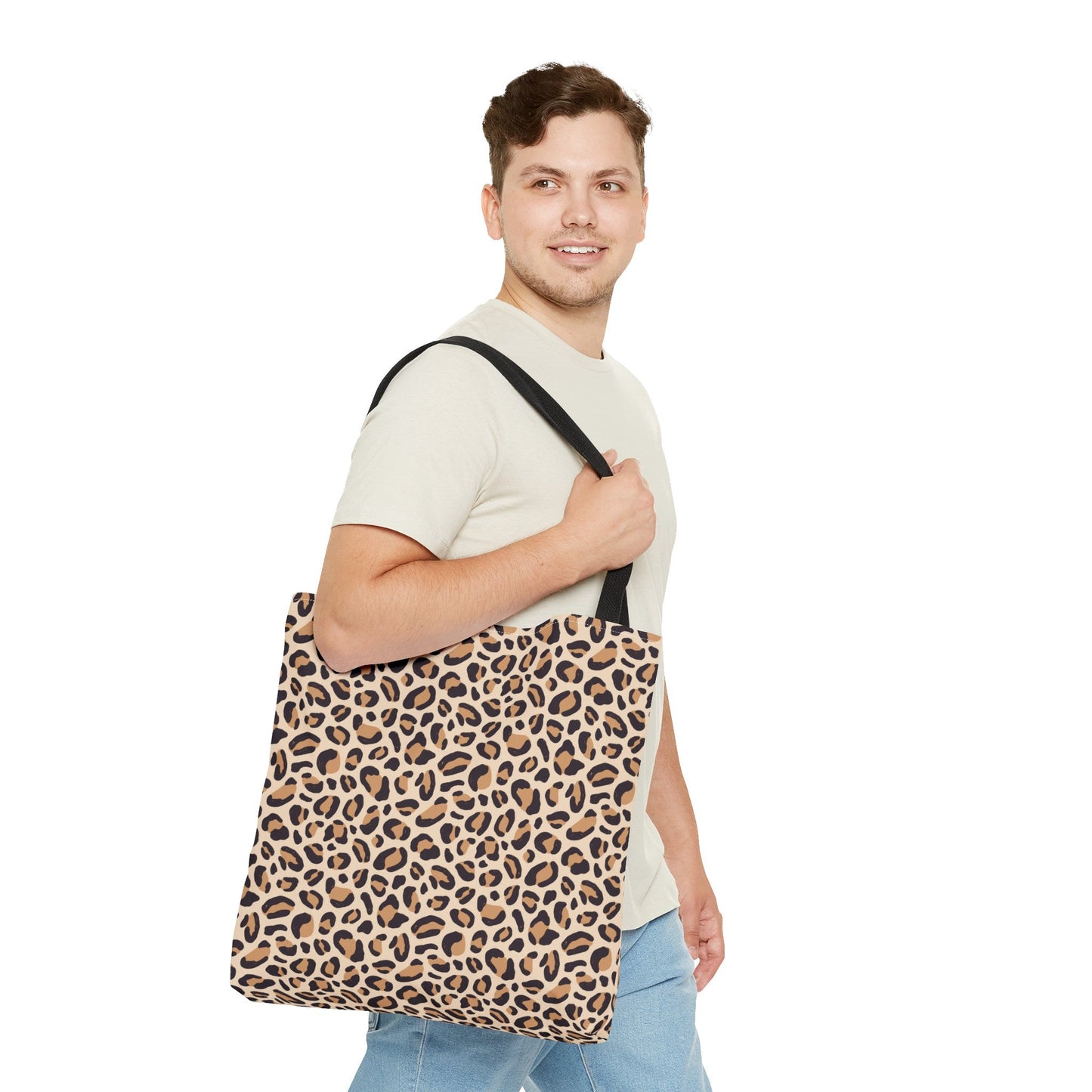 Leopard Print Tote Bag - Bags - Epileptic Al’s Shop