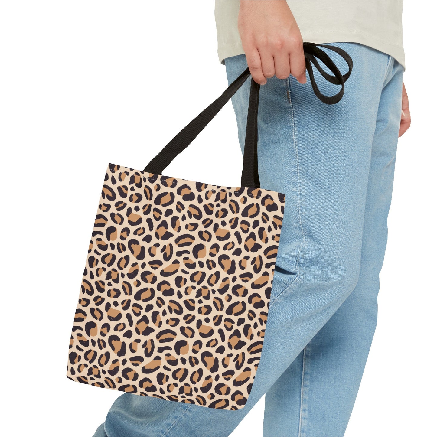 Leopard Print Tote Bag - Bags - Epileptic Al’s Shop