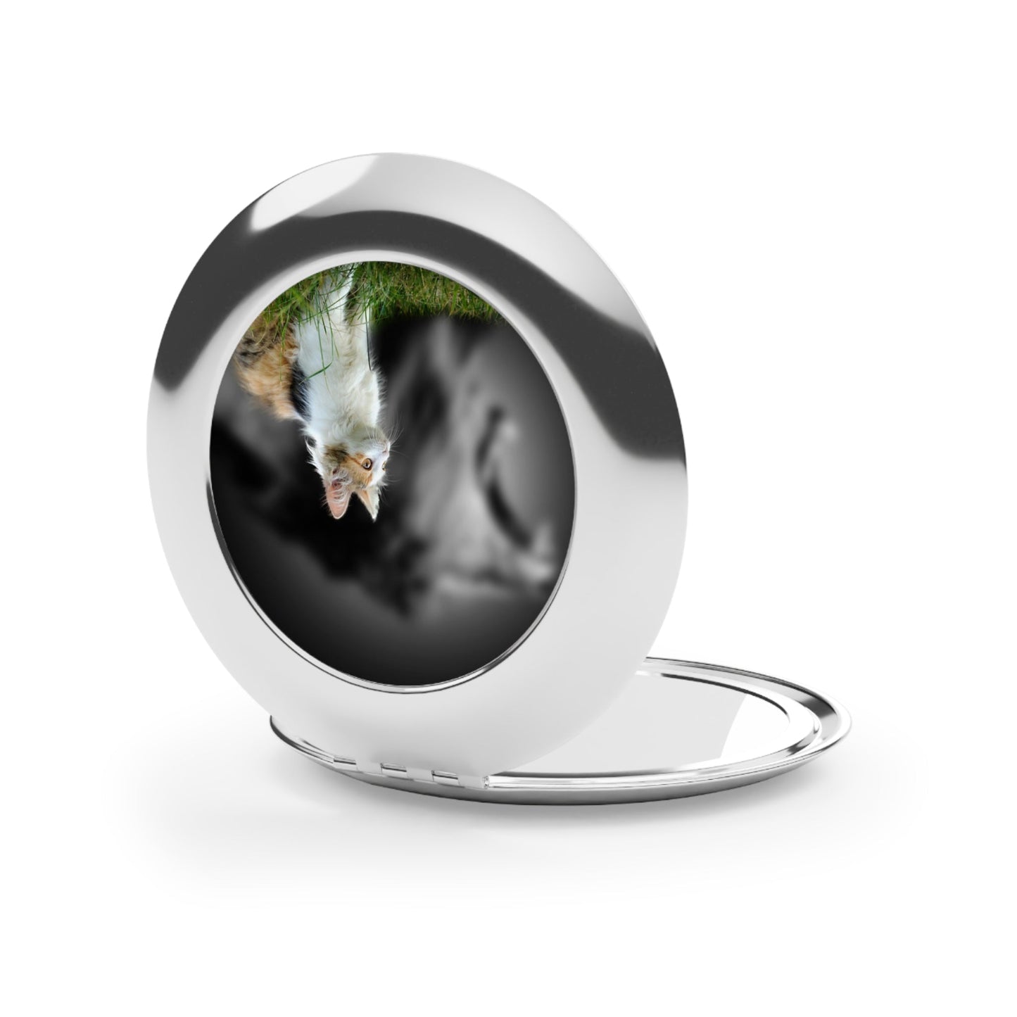 Lion Confidence Compact Travel Mirror - Accessories - Epileptic Al’s Shop