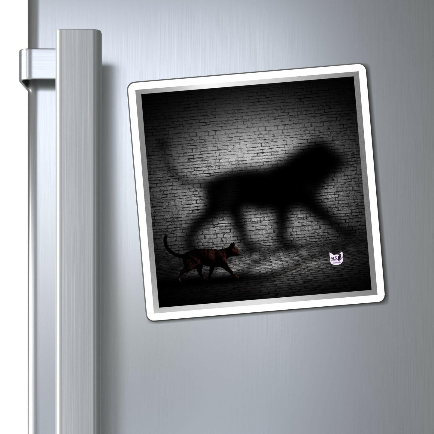 Lion Inside Magnet - Paper products - Epileptic Al’s Shop