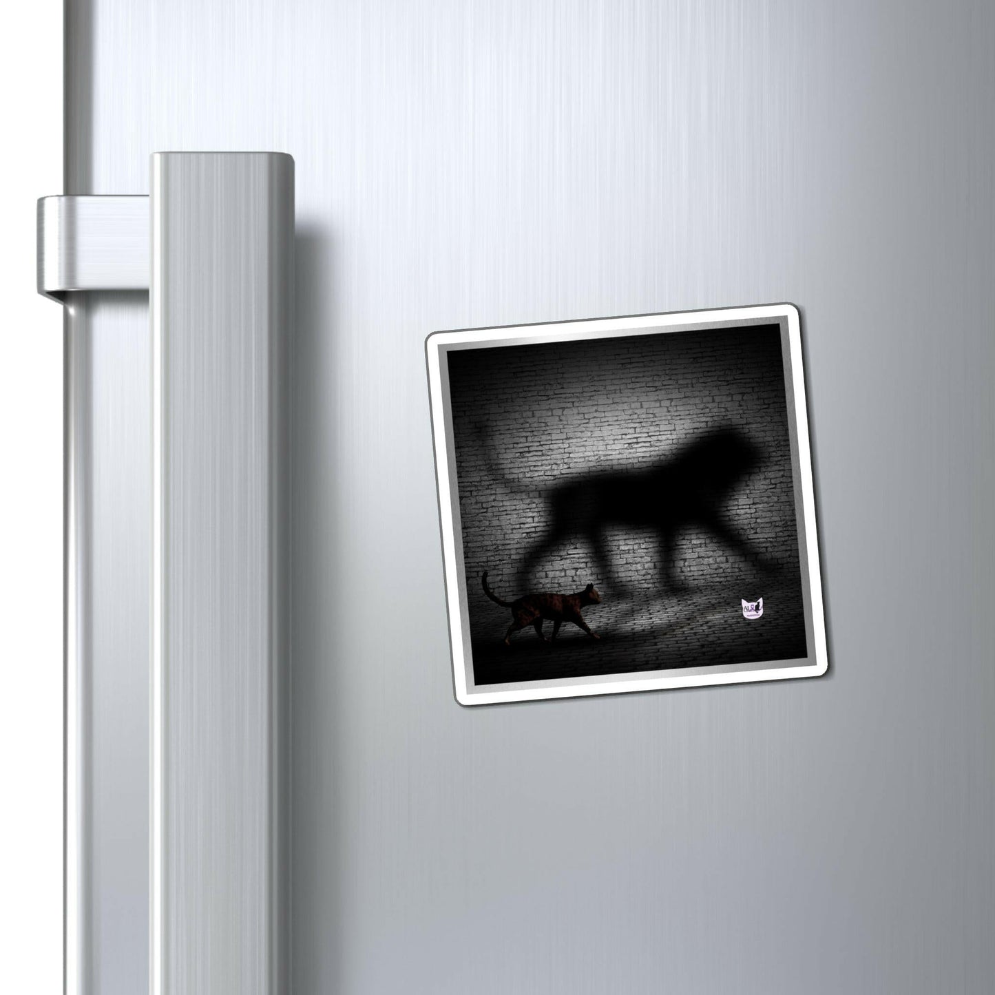 Lion Inside Magnet - Paper products - Epileptic Al’s Shop