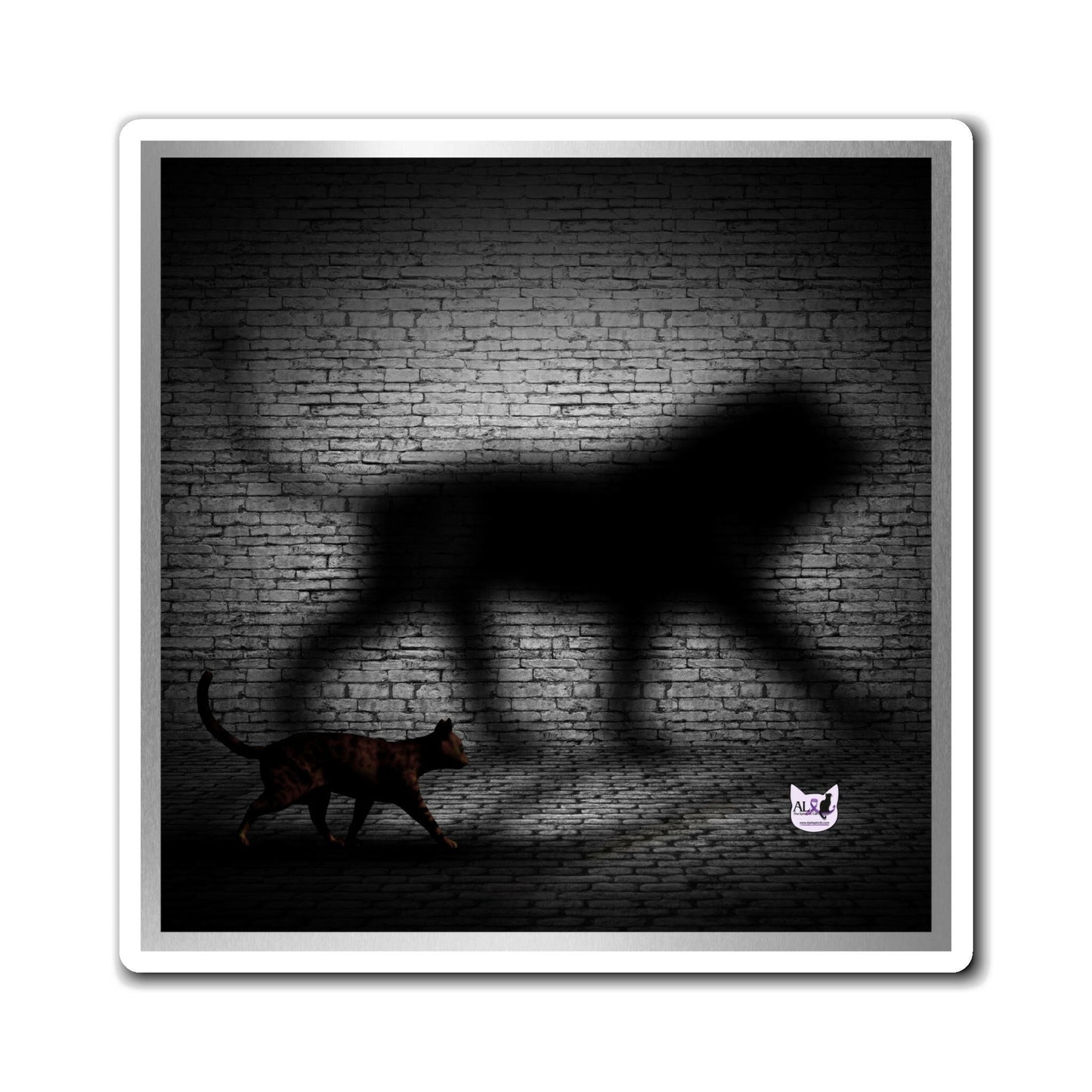 Lion Inside Magnet - Paper products - Epileptic Al’s Shop