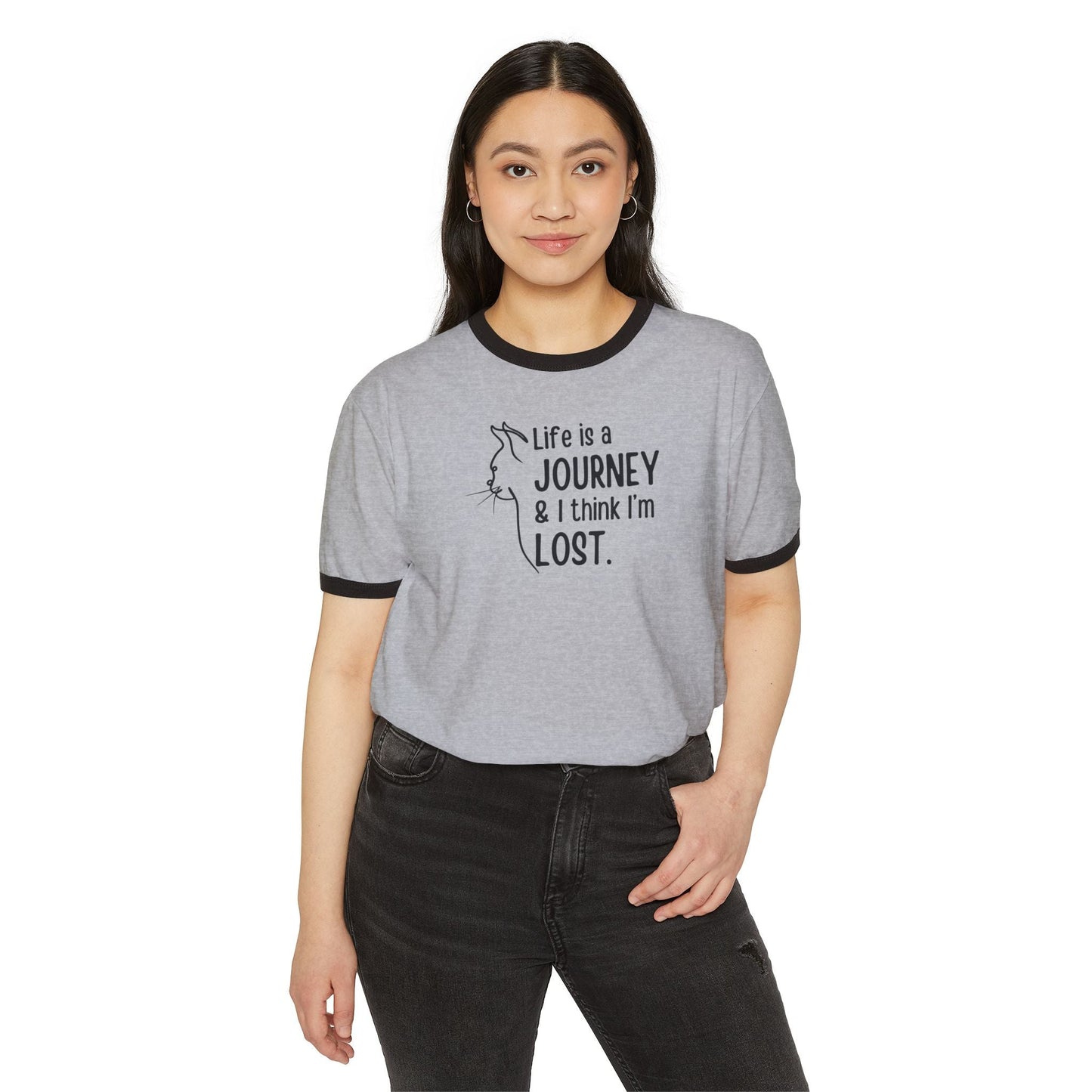 Lost Unisex Cotton Ringer T-Shirt - T-Shirt - EpiAl's Shop