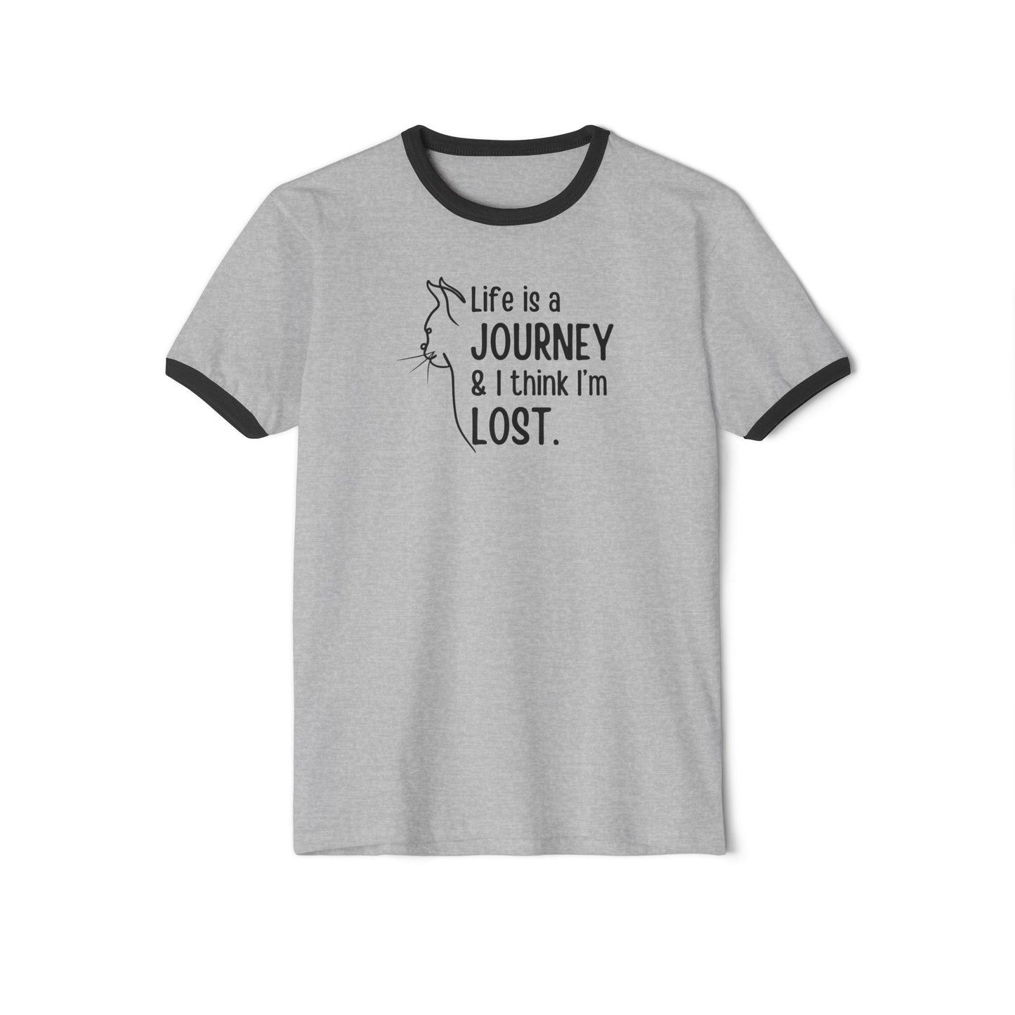 Lost Unisex Cotton Ringer T-Shirt - T-Shirt - EpiAl's Shop