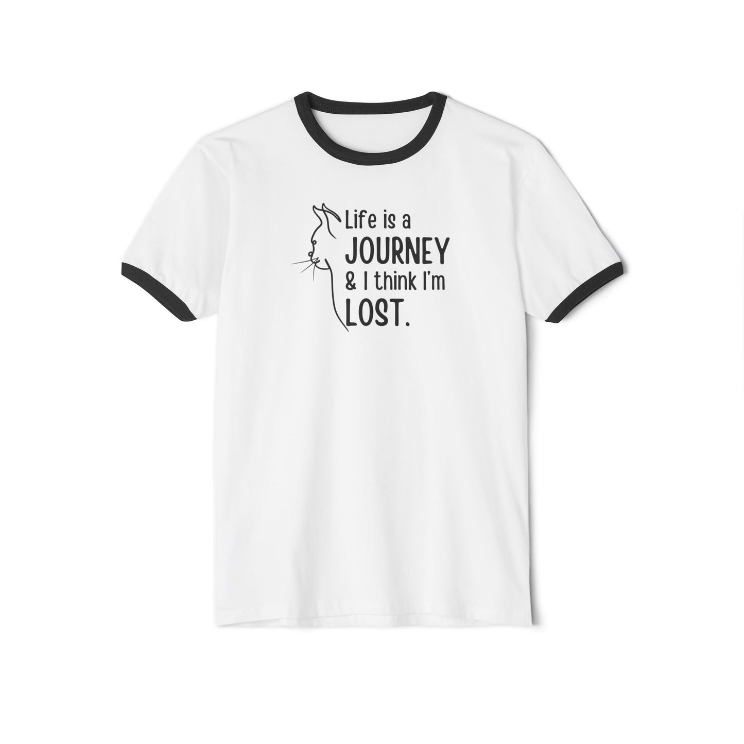 Lost Unisex Cotton Ringer T-Shirt - T-Shirt - EpiAl's Shop