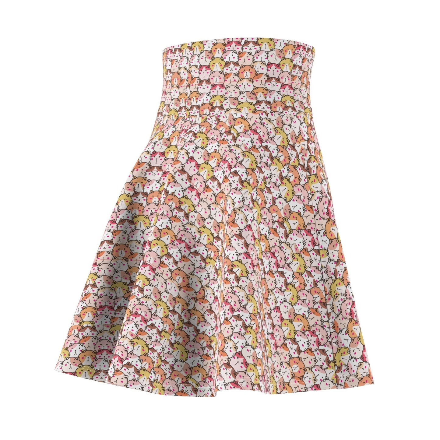 Lots of Cats Women's Skater Skirt - All Over Prints - Epileptic Al’s Shop