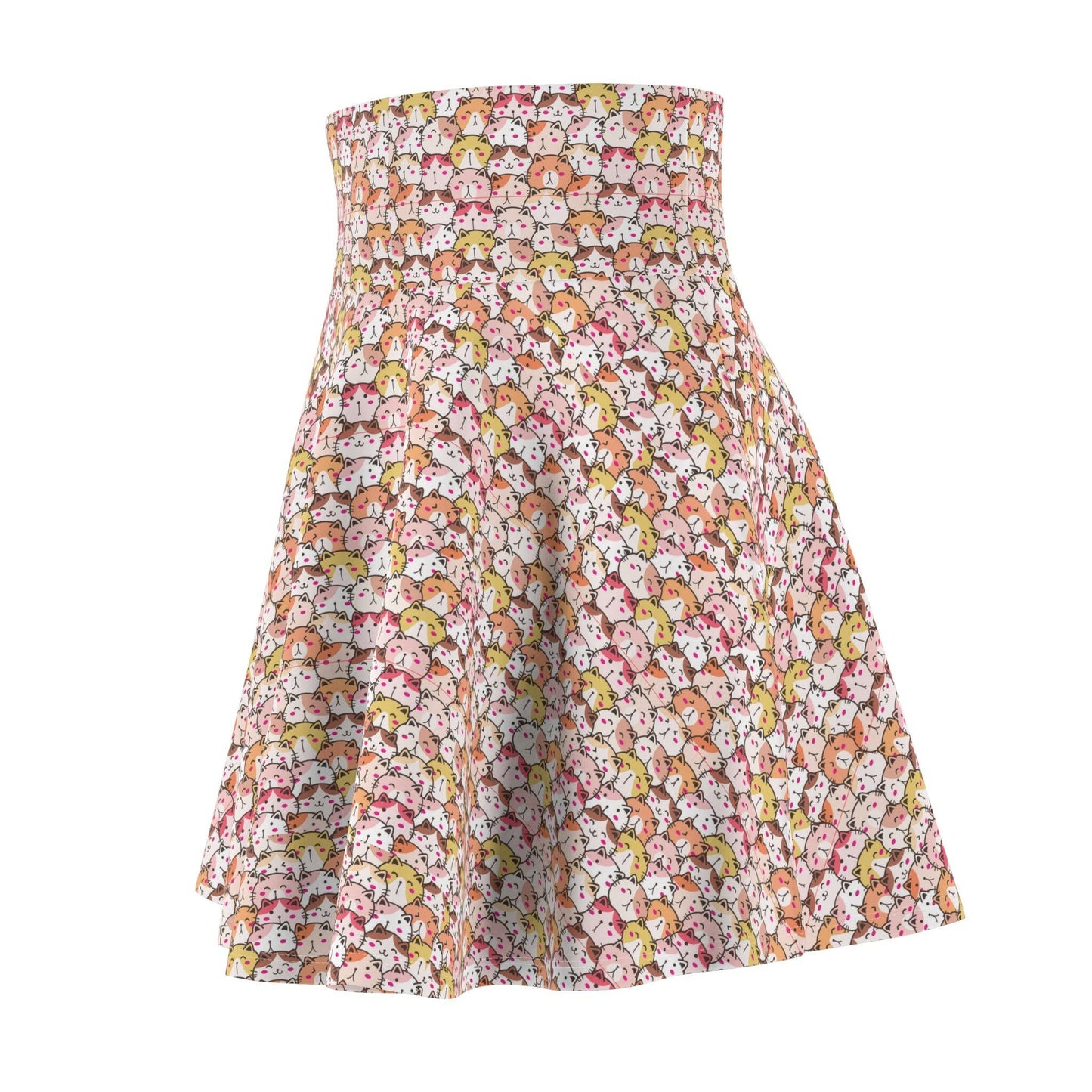 Lots of Cats Women's Skater Skirt - All Over Prints - Epileptic Al’s Shop