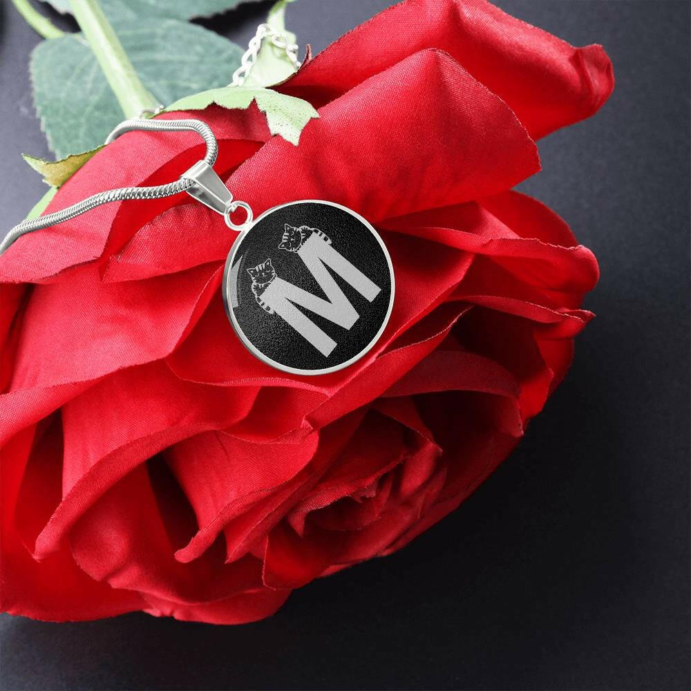 Cat M Necklace - EpiAl's Shop