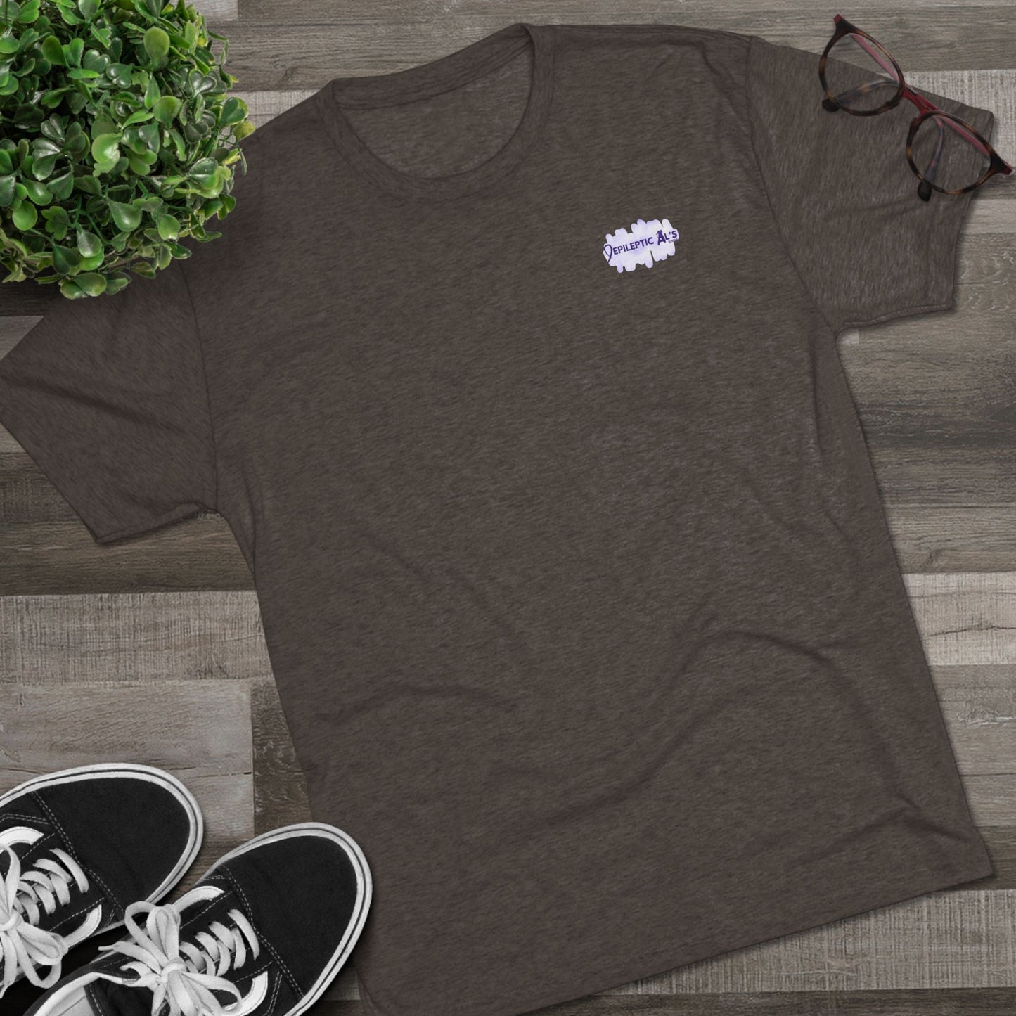 Meow Unisex Tri - Blend Crew Tee - T - Shirt - Epileptic Al’s Shop