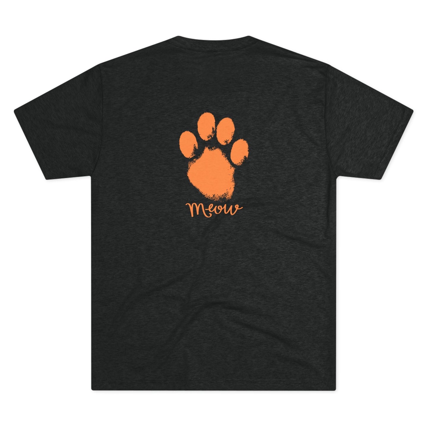 Meow Unisex Tri - Blend Crew Tee - T - Shirt - Epileptic Al’s Shop