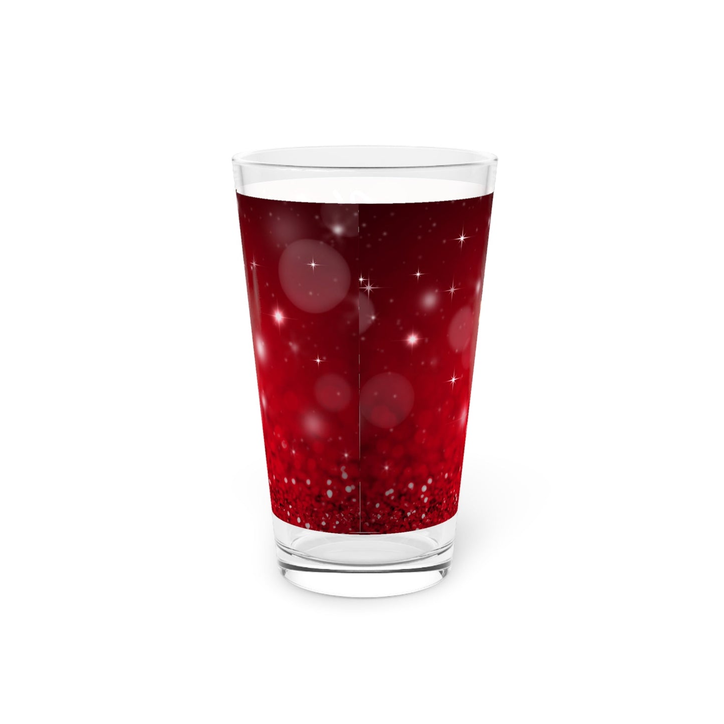 Merry Christmas Pint Glass, 16oz - Mug - Epileptic Al’s Shop