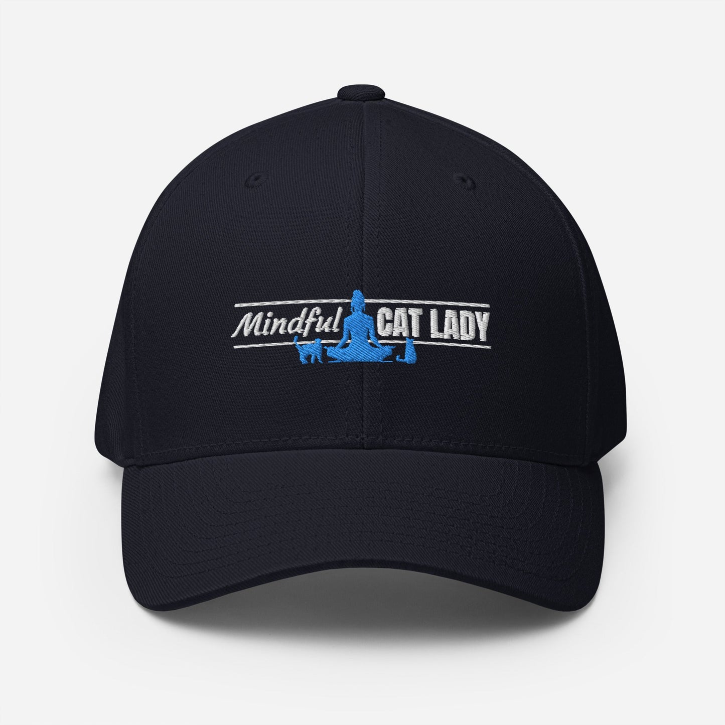 Mindful Cat Lady Structured Twill Cap - Hats - EpiAl's Shop